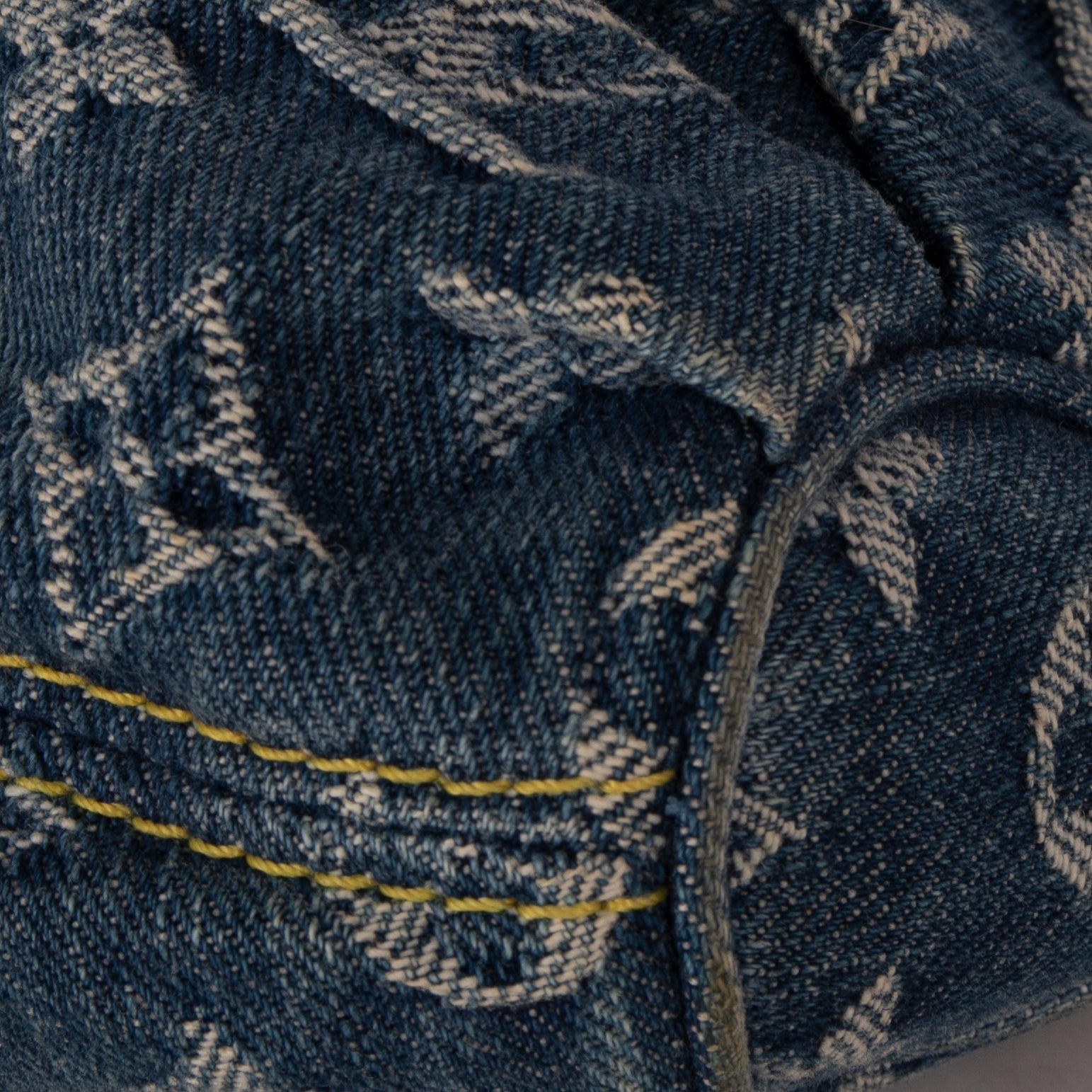 Louis Vuitton Monogram Denim Mini Pleaty Bag