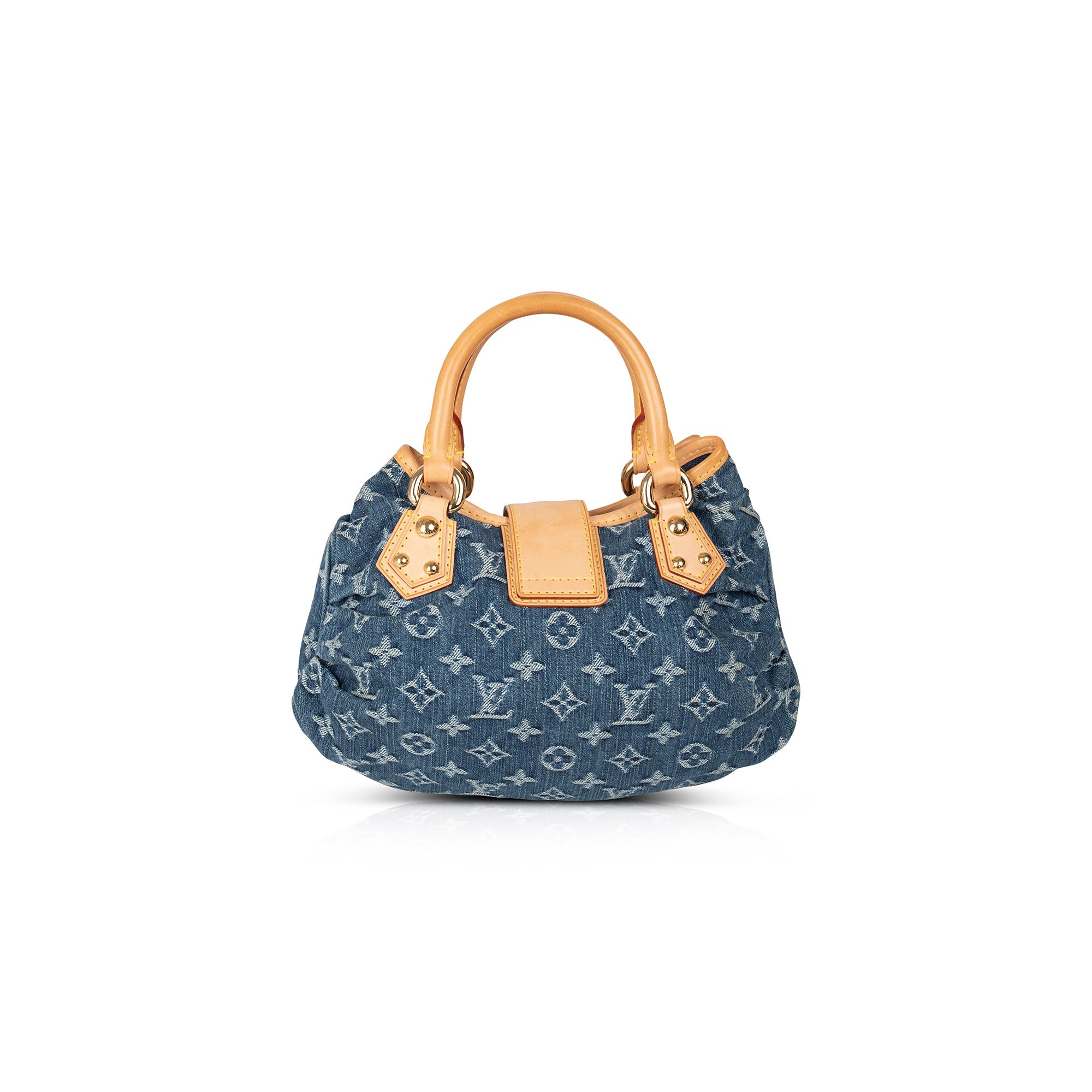Louis Vuitton Monogram Denim Small Pleaty Bag