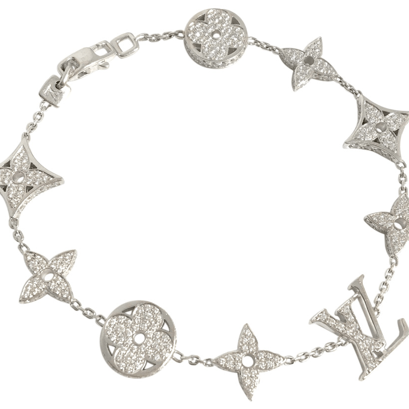 Louis Vuitton Monogram Diamond Bracelet – Oliver Jewellery