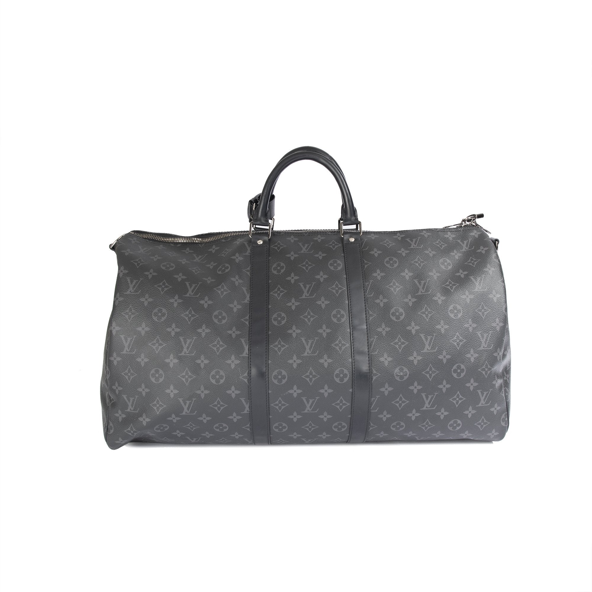 Louis Vuitton Monogram Eclipse Keepall Bandouliere 55