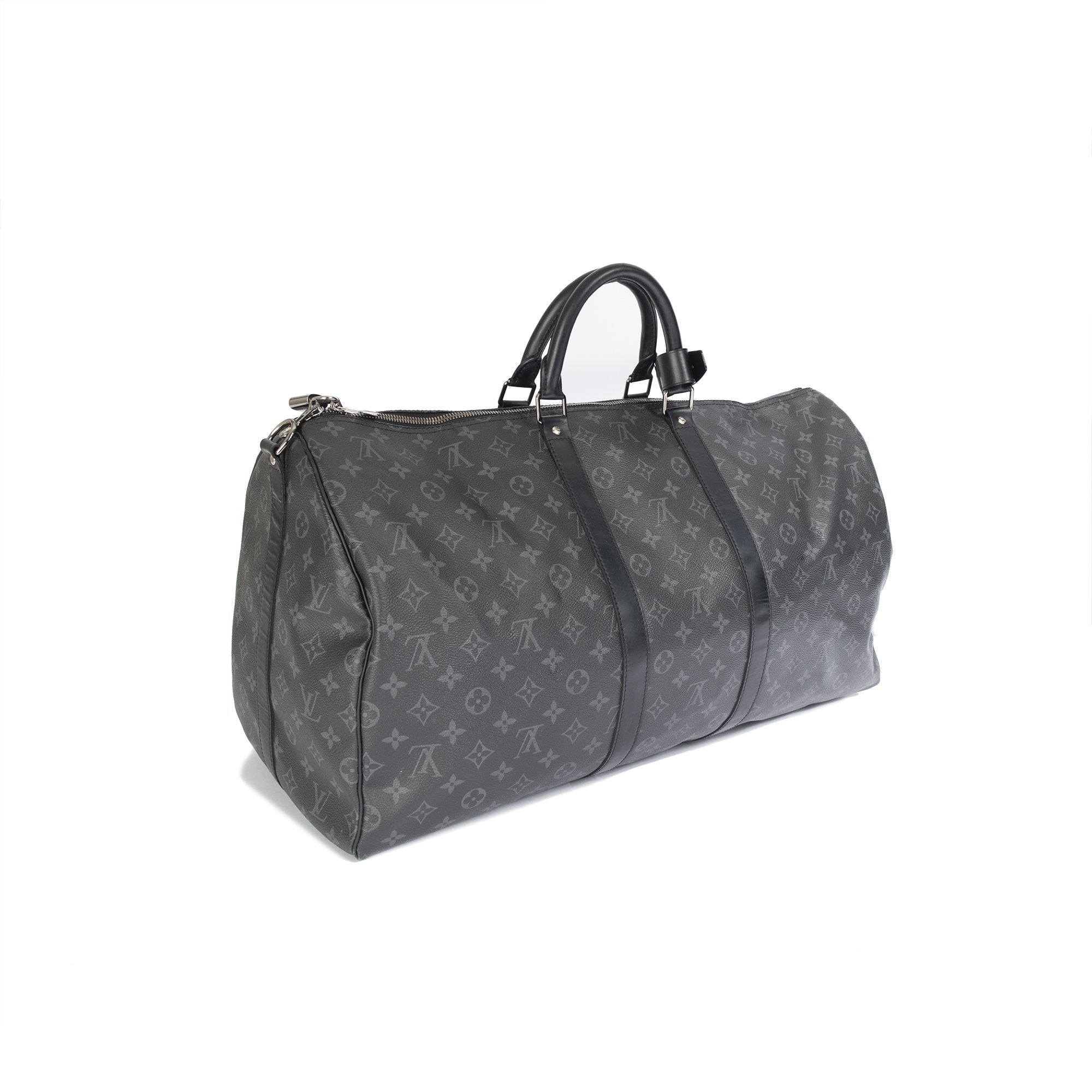 Louis Vuitton Monogram Eclipse Keepall Bandouliere 55