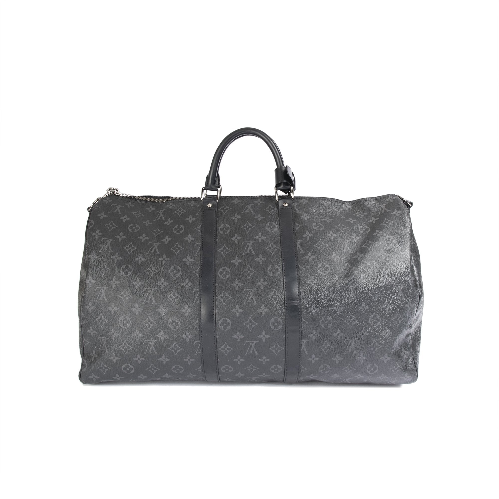 Louis Vuitton Monogram Eclipse Keepall Bandouliere 55