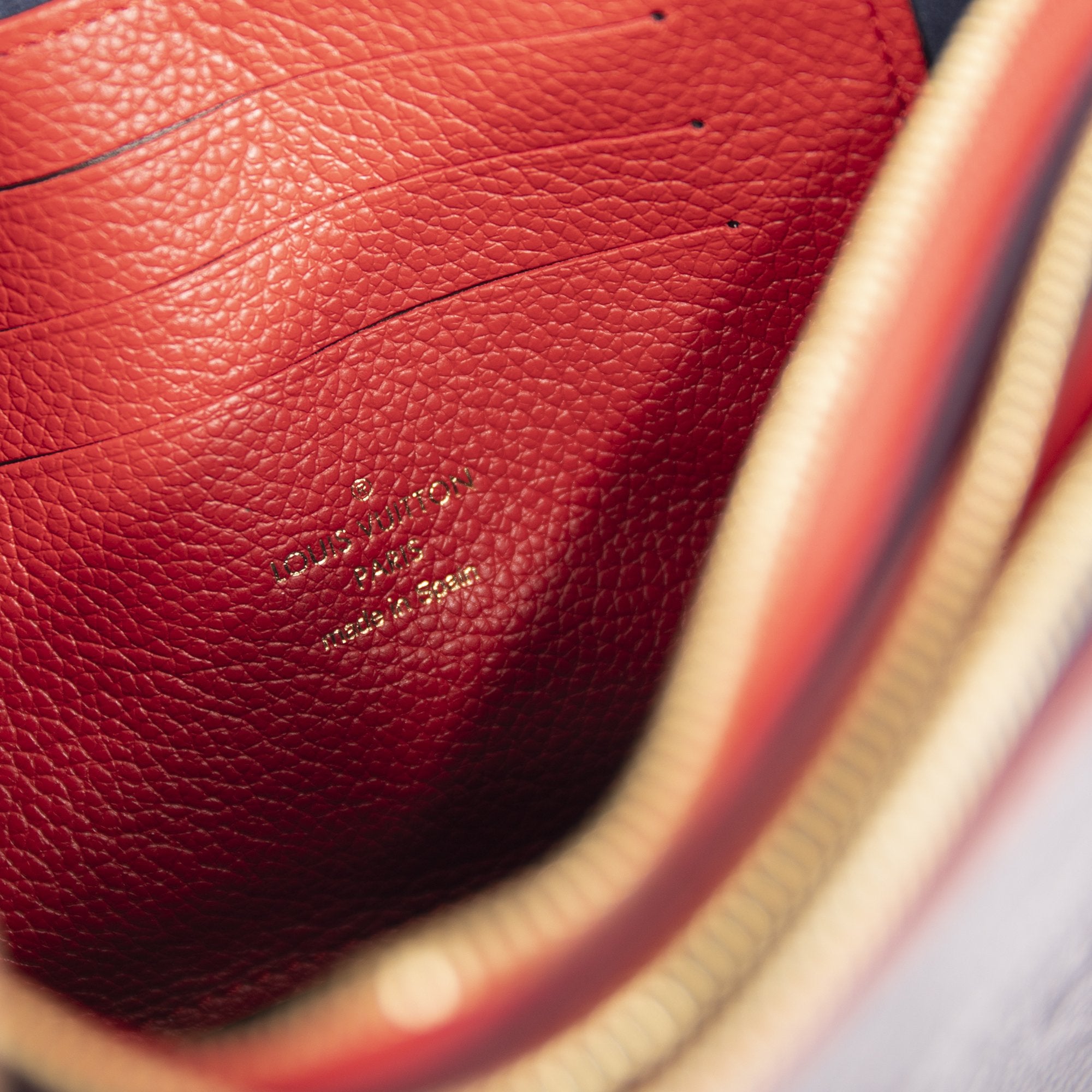 Louis Vuitton Monogram Empreinte Double Zip Pochette w/ Box