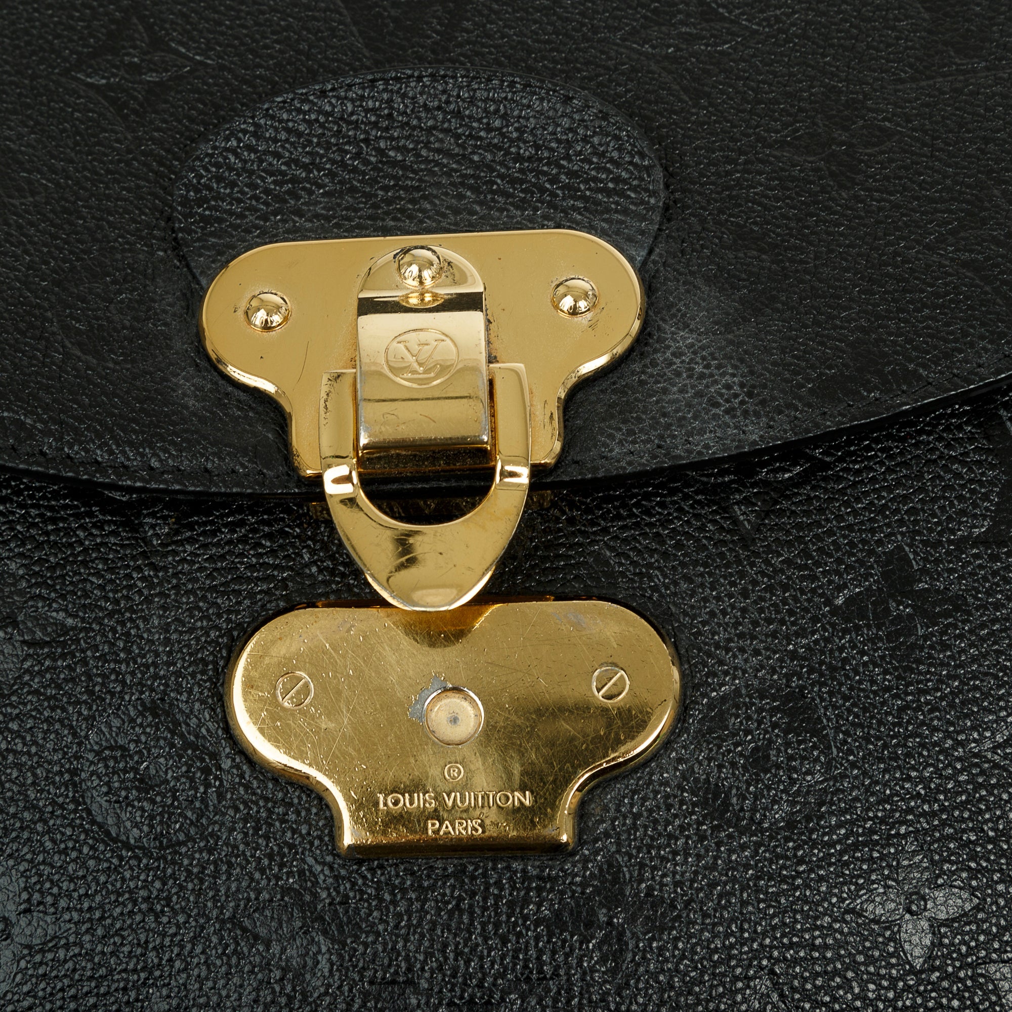 Louis Vuitton Monogram Empreinte Georges MM w/ Box & Receipt