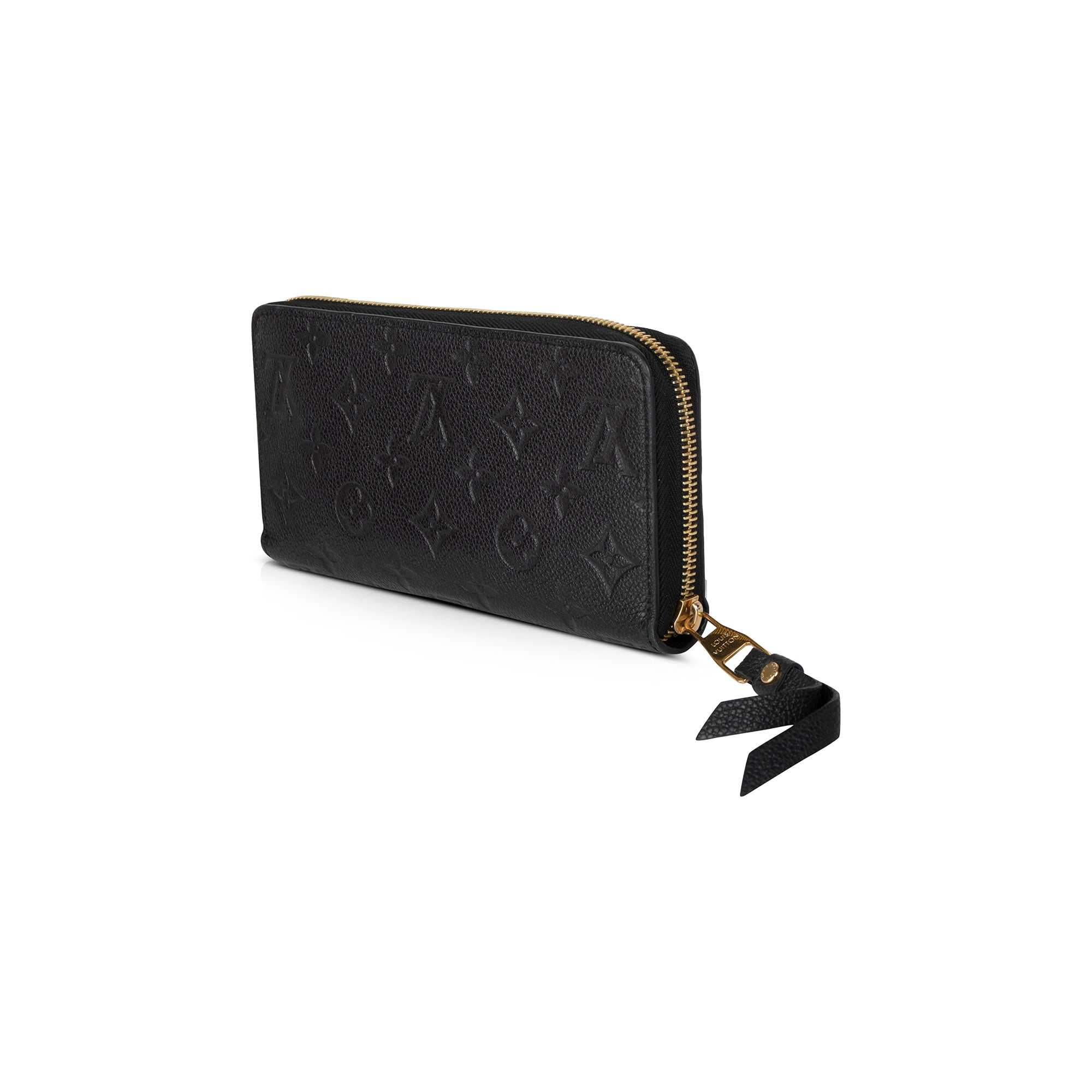 Louis Vuitton Monogram Empreinte Leather Zippy Wallet