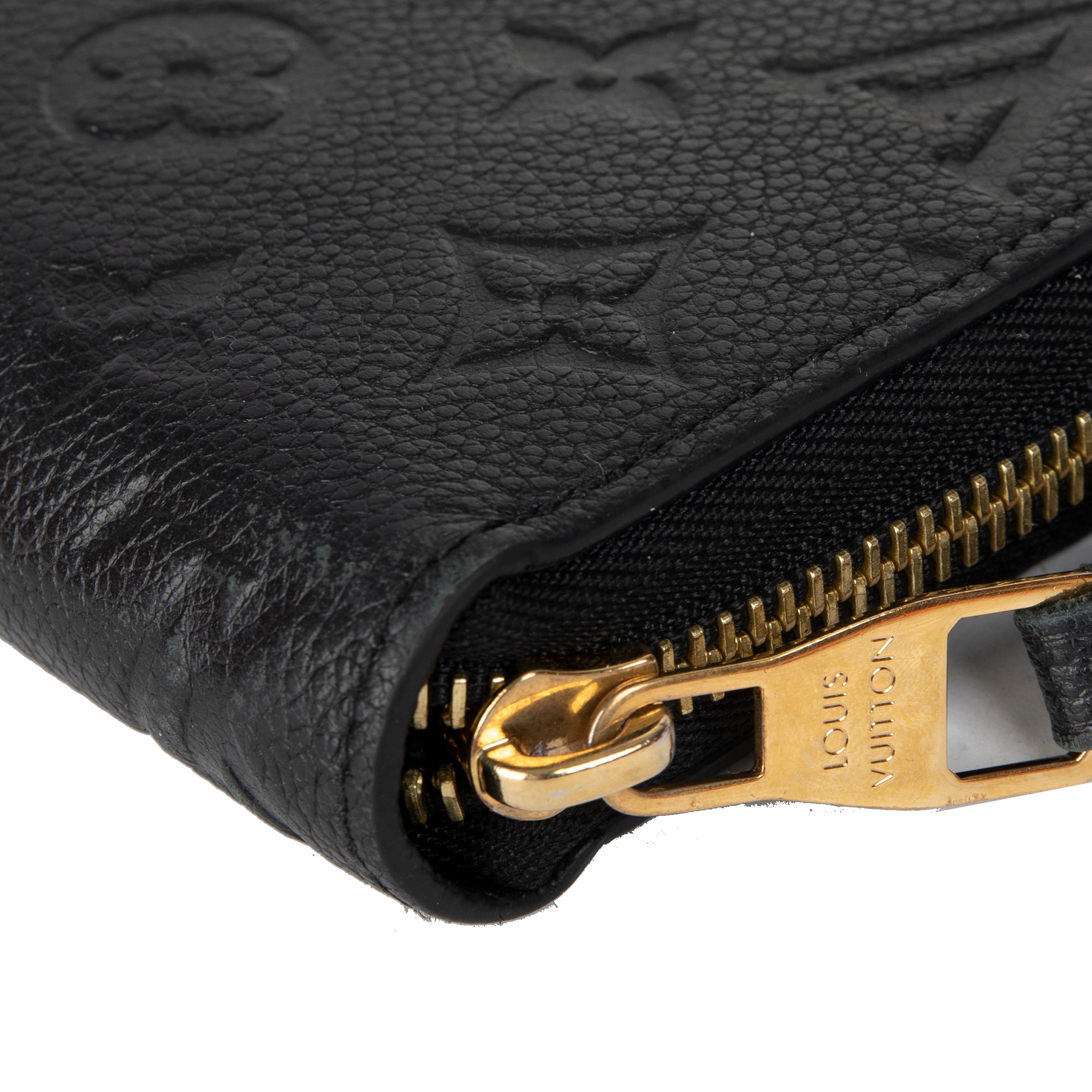 Louis Vuitton Monogram Empreinte Leather Zippy Wallet