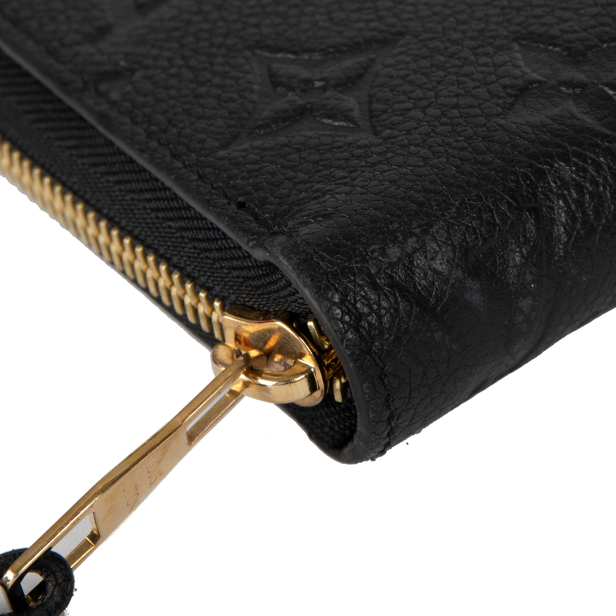 Louis Vuitton Monogram Empreinte Leather Zippy Wallet