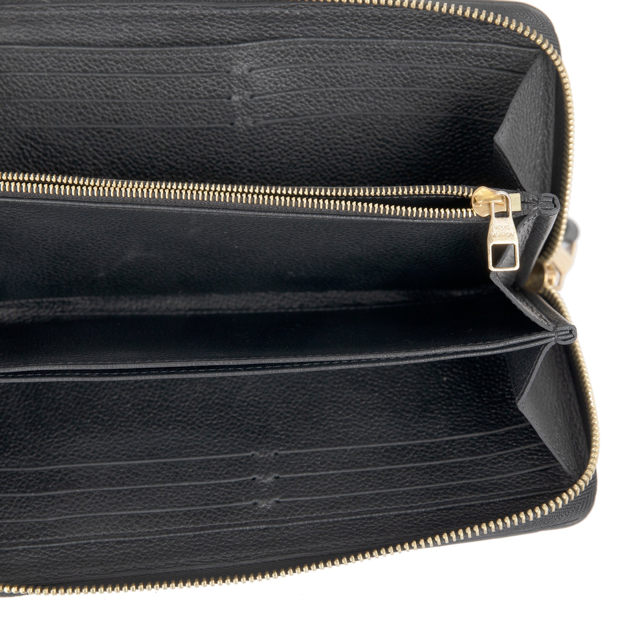 Louis Vuitton Monogram Empreinte Leather Zippy Wallet