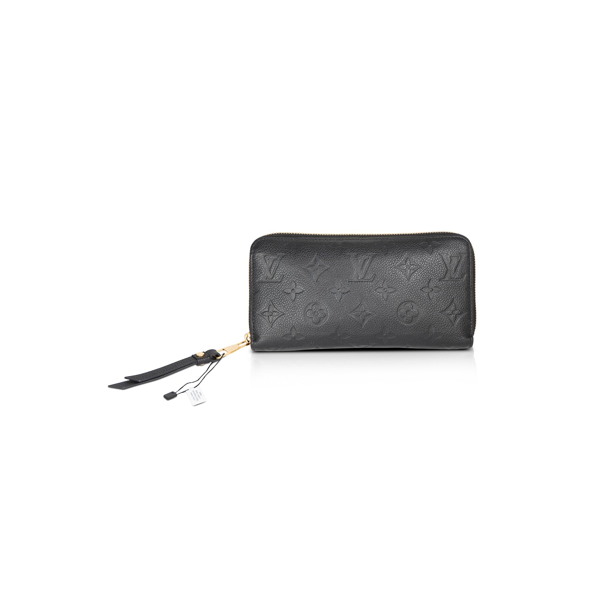 Louis Vuitton Monogram Empreinte Leather Zippy Wallet w/ Box