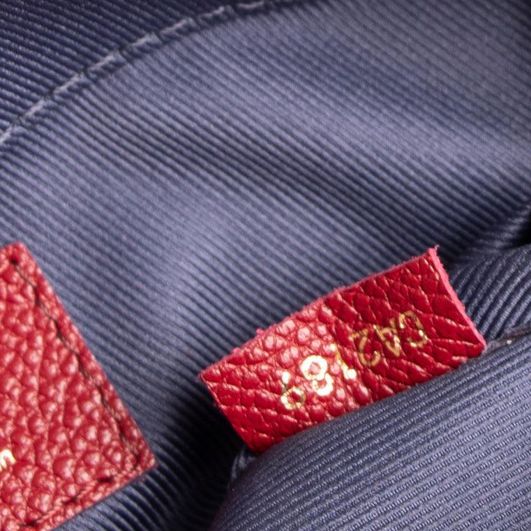 Louis Vuitton Monogram Empreinte Saintonge Bag