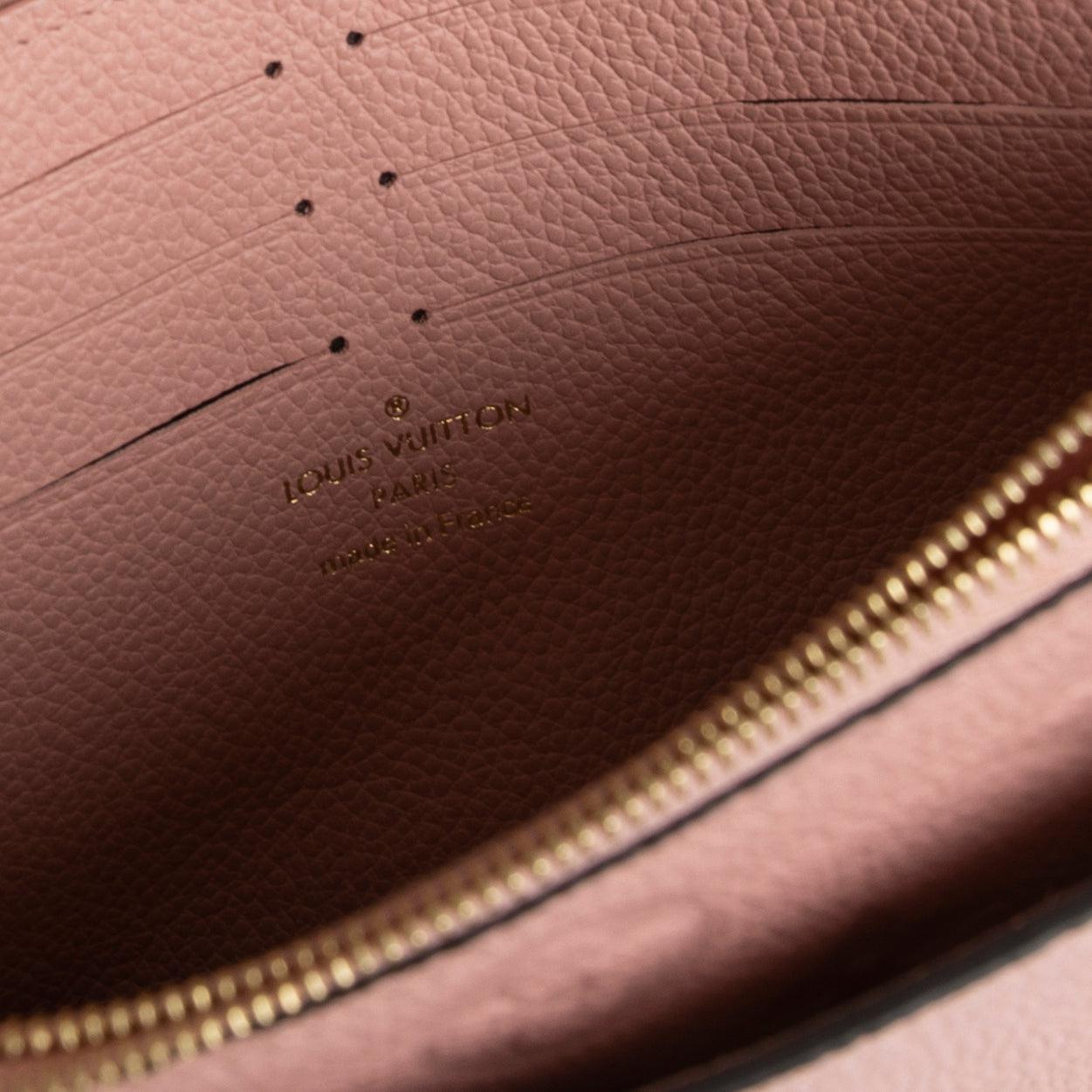 Louis Vuitton Monogram Empreinte Vavin Chain Wallet w/ Box