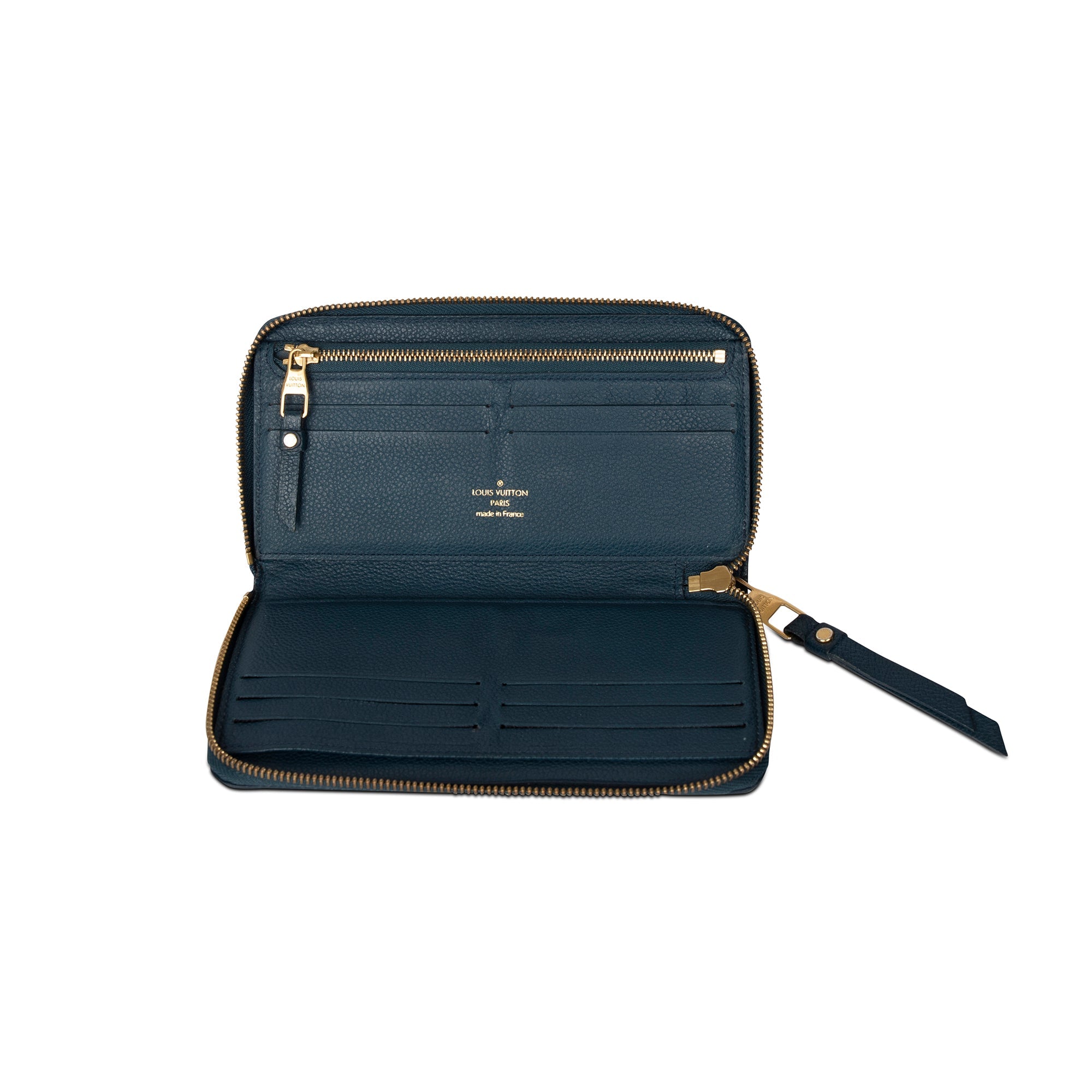 Louis Vuitton Monogram Empreinte Zippy Organizer w/ Box