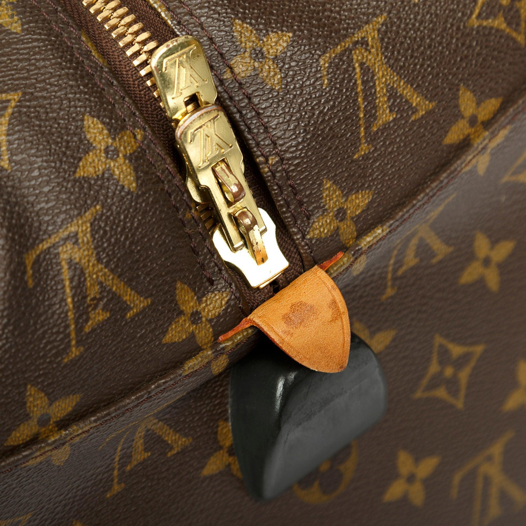 Louis Vuitton Monogram Eole 50 Rolling Duffle