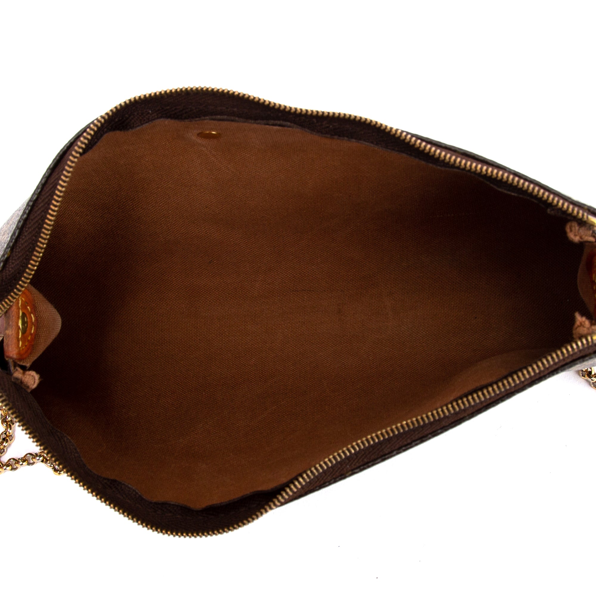 Louis Vuitton Monogram Eva Clutch w/ Strap