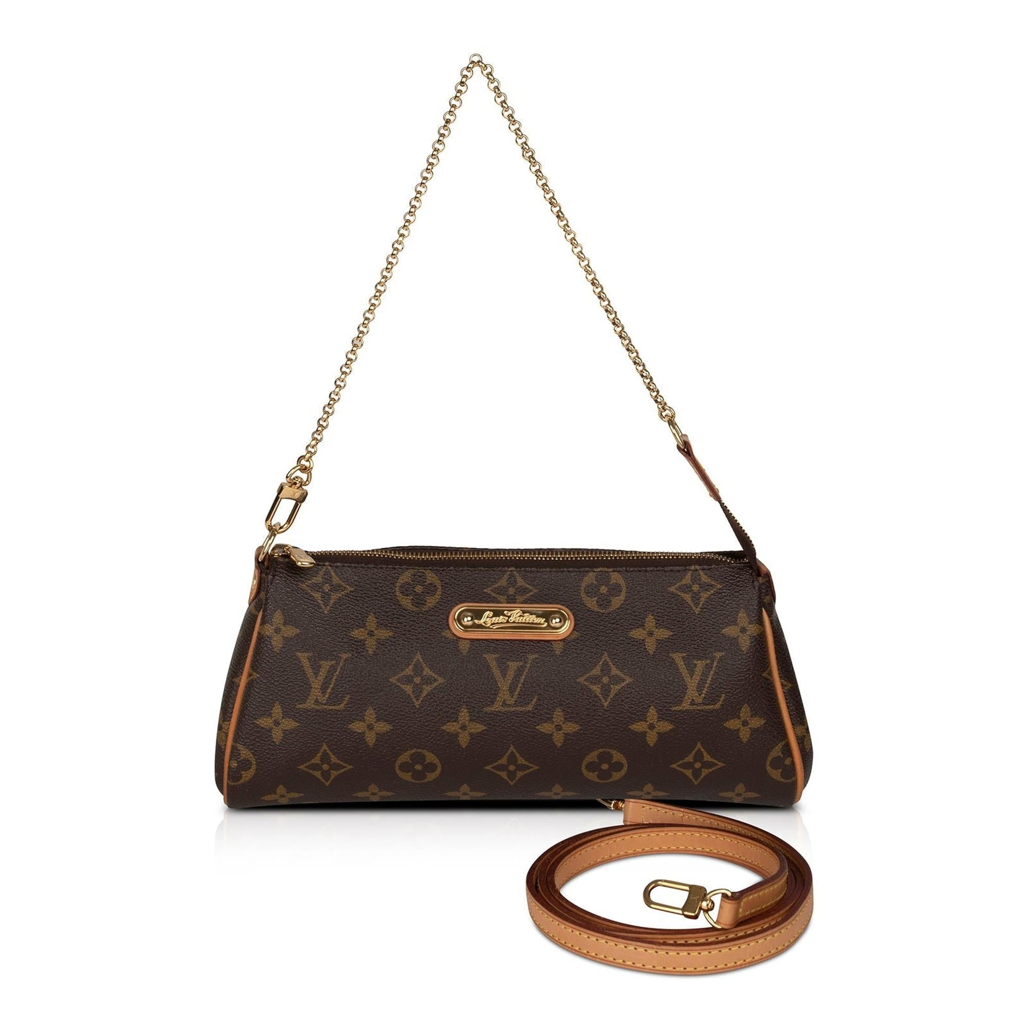 Louis Vuitton Monogram Eva Clutch w/ Strap