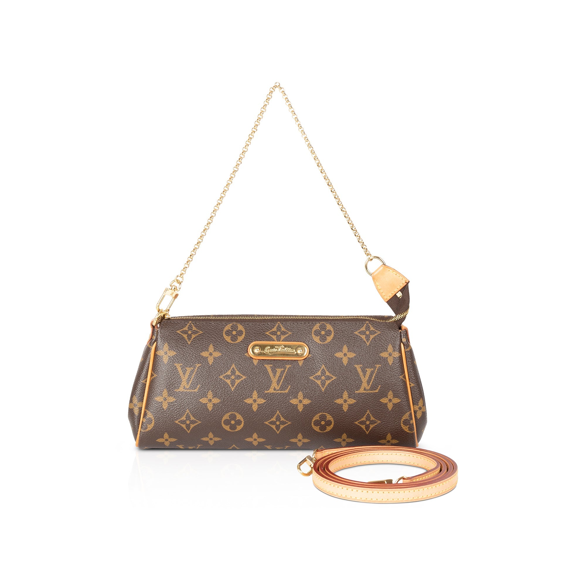 Louis Vuitton Monogram Eva Clutch w/ Strap