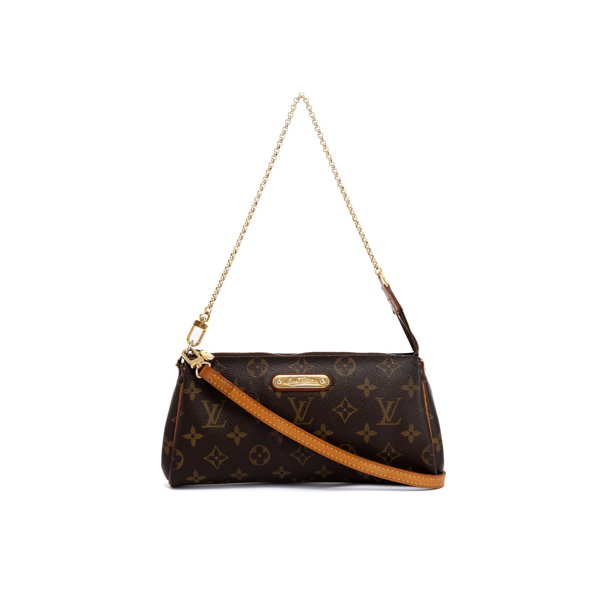 Louis Vuitton Monogram Eva Clutch w/ Strap