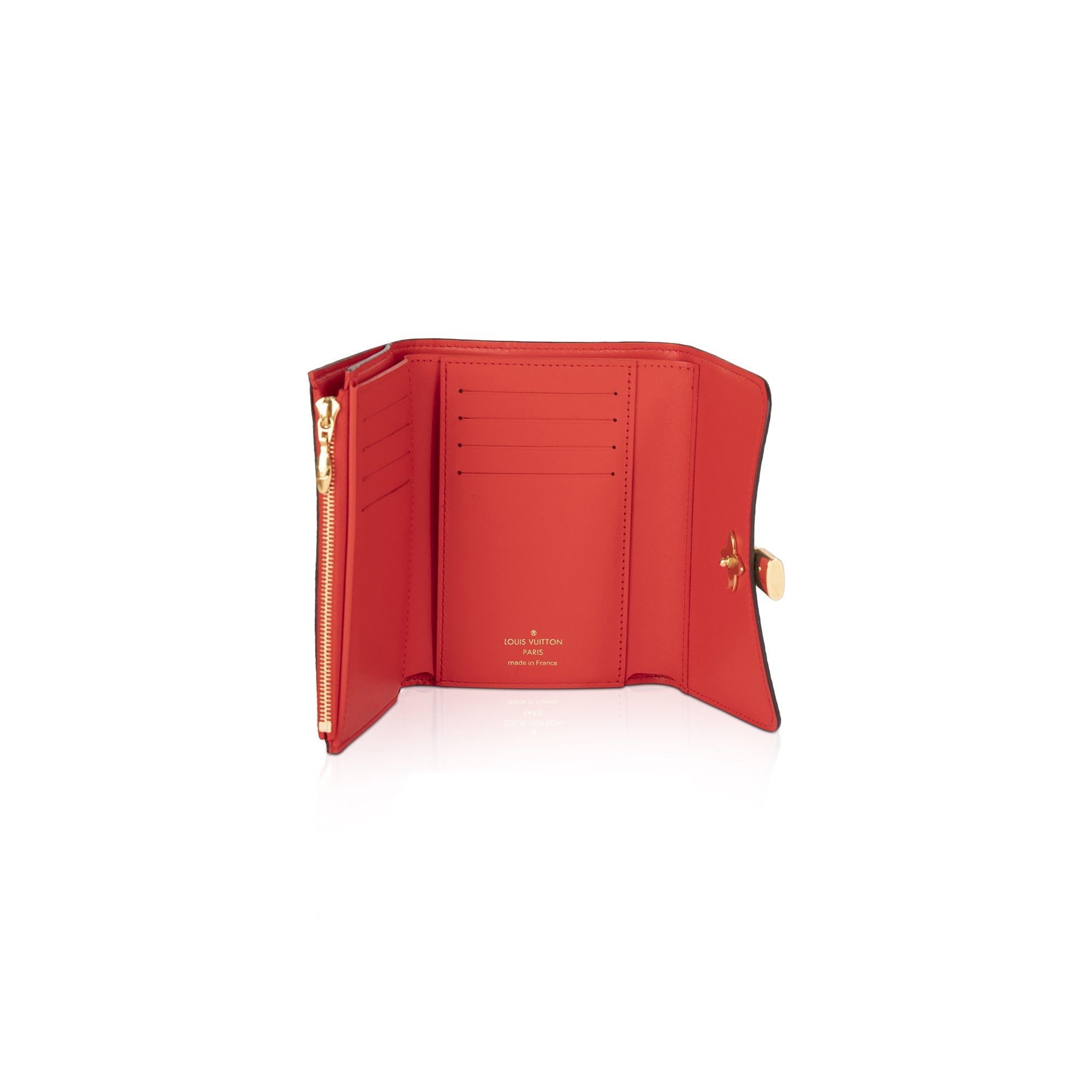 Louis Vuitton Monogram Flower Compact Wallet w/ Box