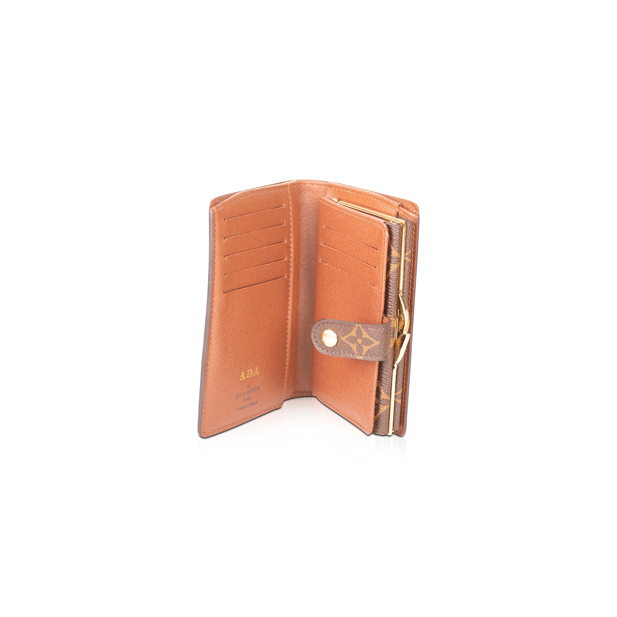 Louis Vuitton Monogram French Purse Wallet w/ Box