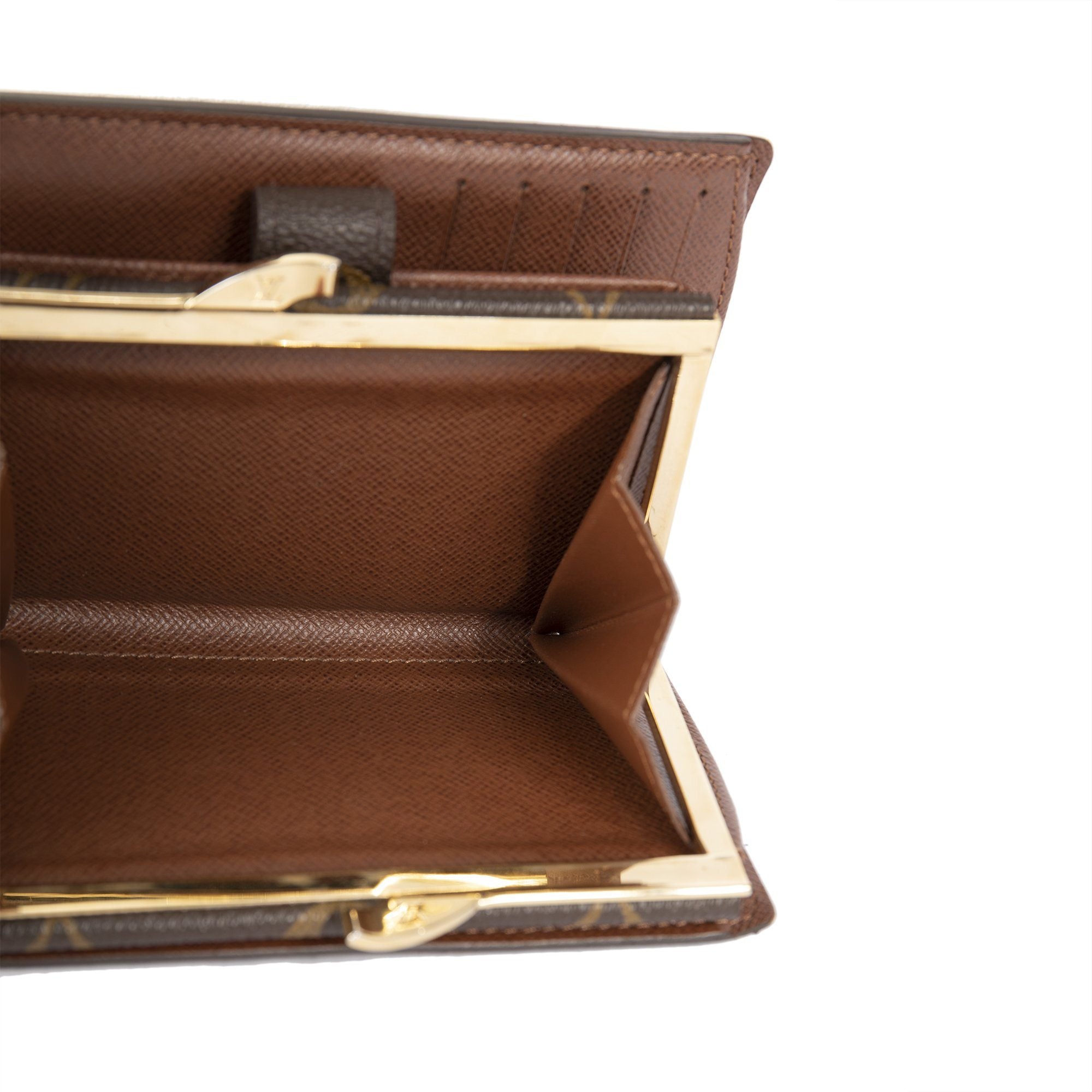 Louis Vuitton Monogram French Purse Wallet w/ Box