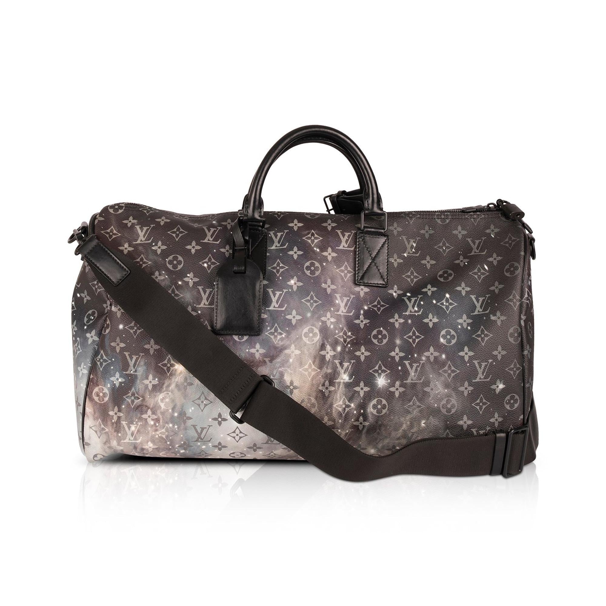 Louis Vuitton Monogram Galaxy Keepall Bandouliere 50