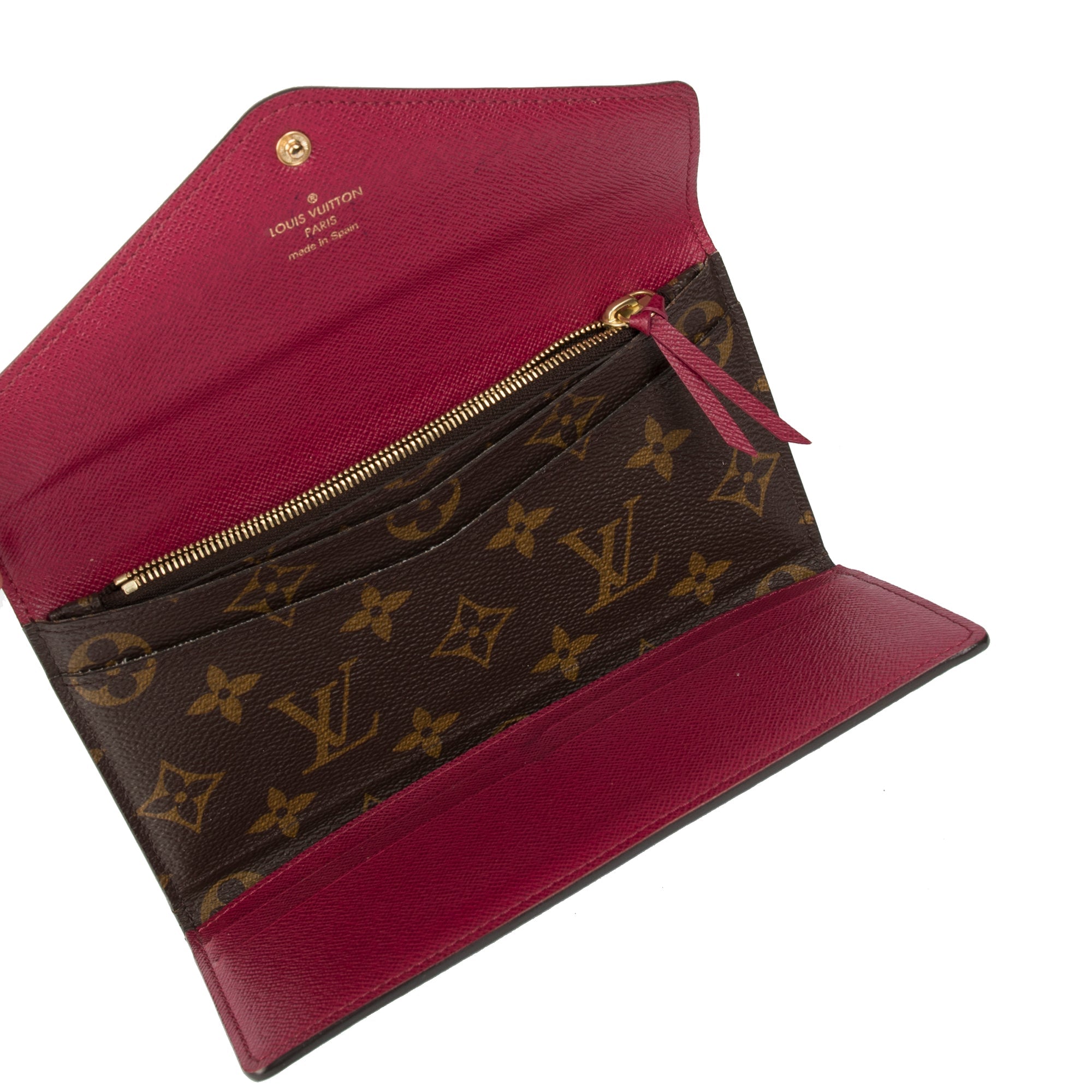 Louis Vuitton Monogram Josephine Wallet w/ Insert