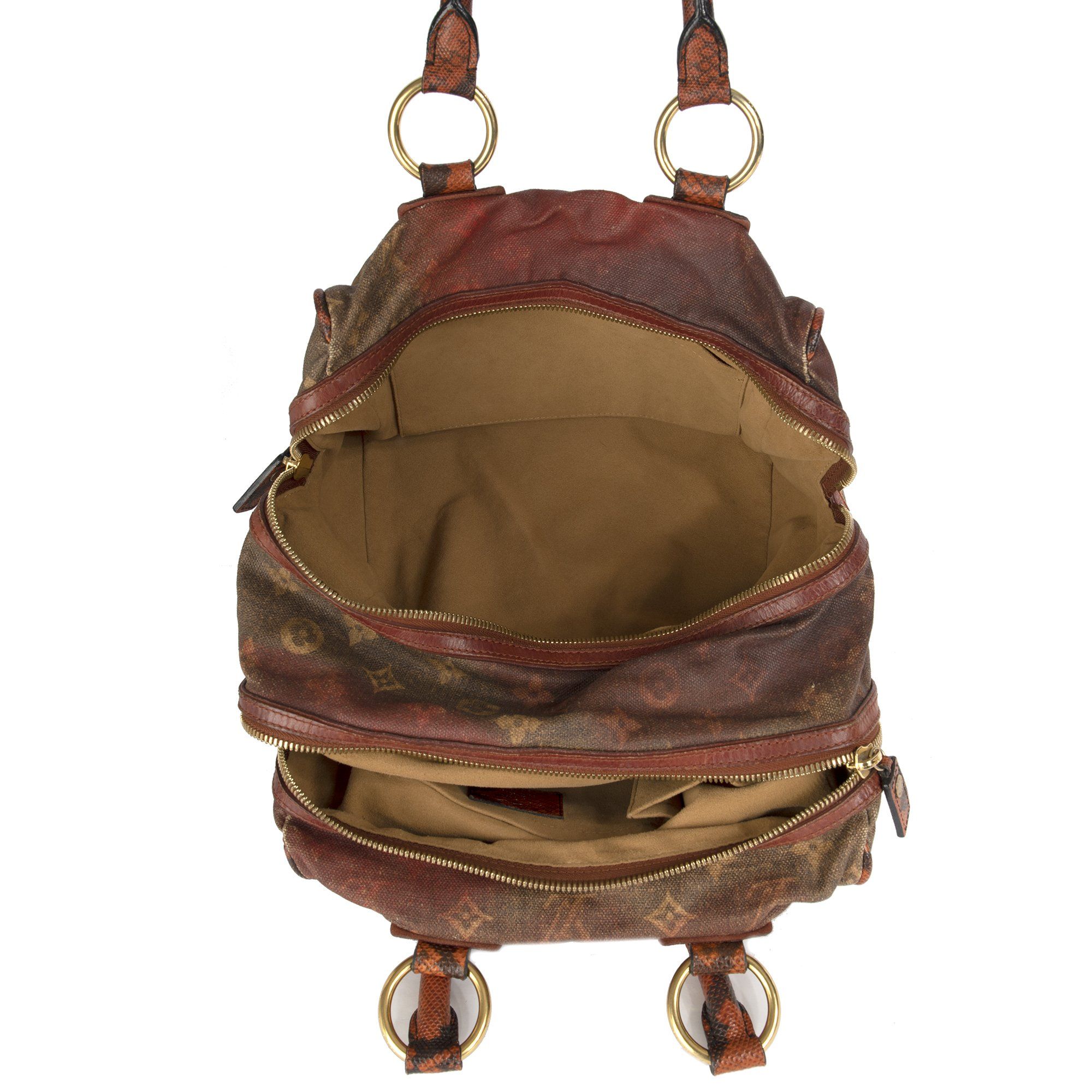 Louis Vuitton Monogram Karung-Trimmed Mancrazy Jokes Bag