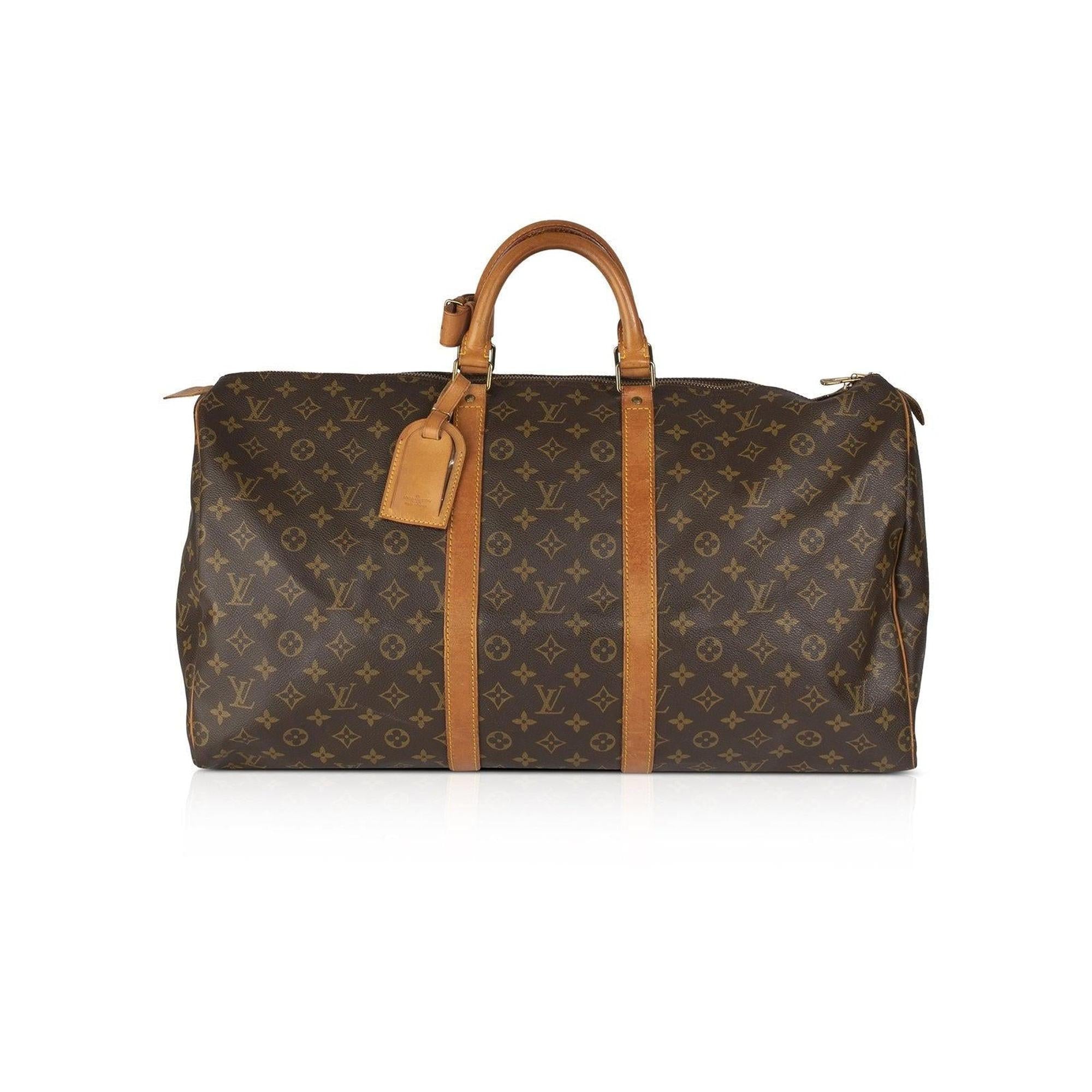 Louis Vuitton Monogram Keepall 55
