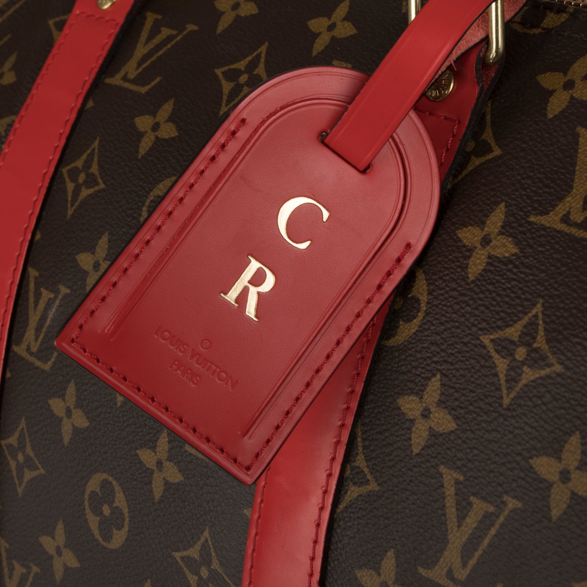 Louis Vuitton Monogram Shadow Leather Keepall Bandouliere 50 – Oliver  Jewellery