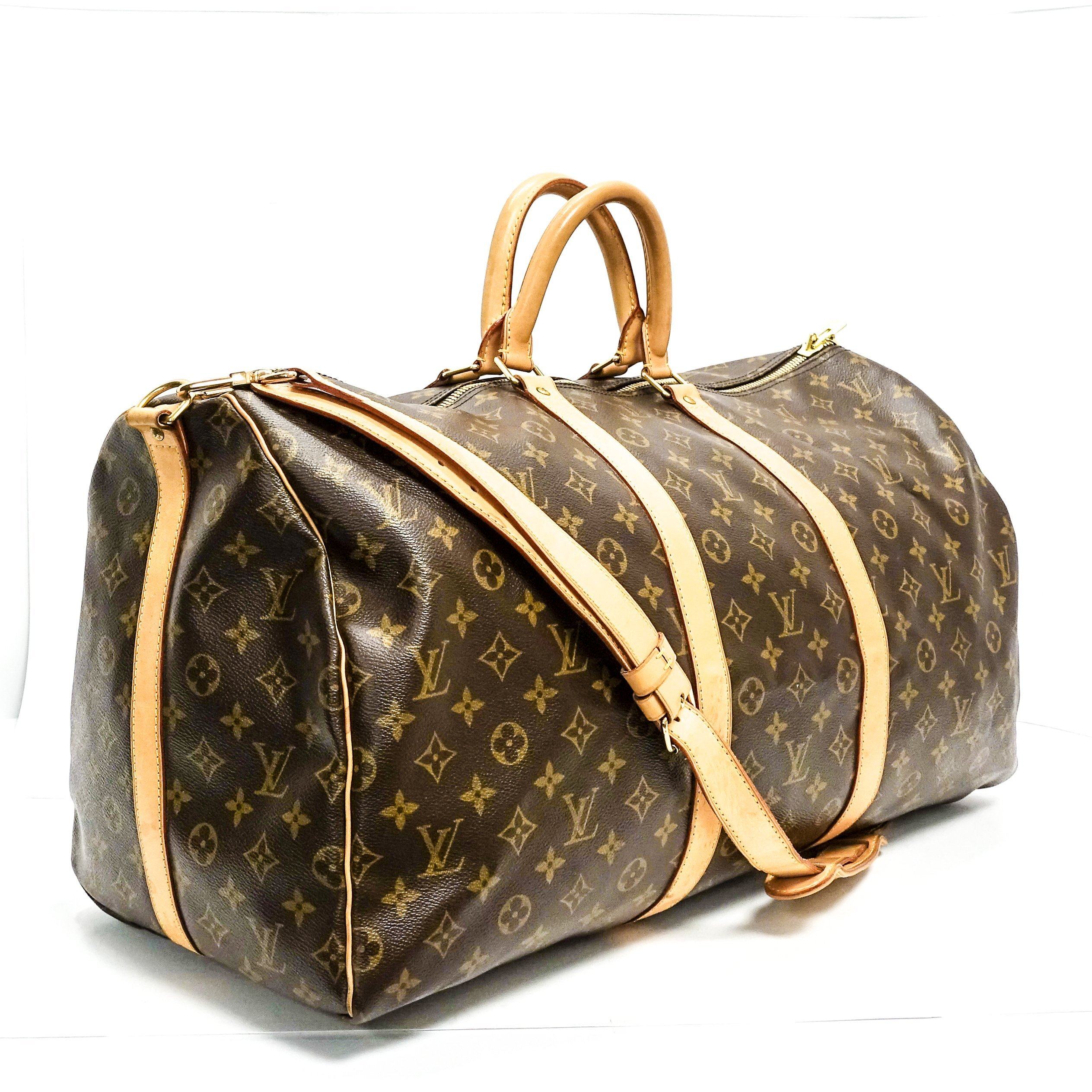Louis Vuitton Monogram Keepall Bandouliere 55