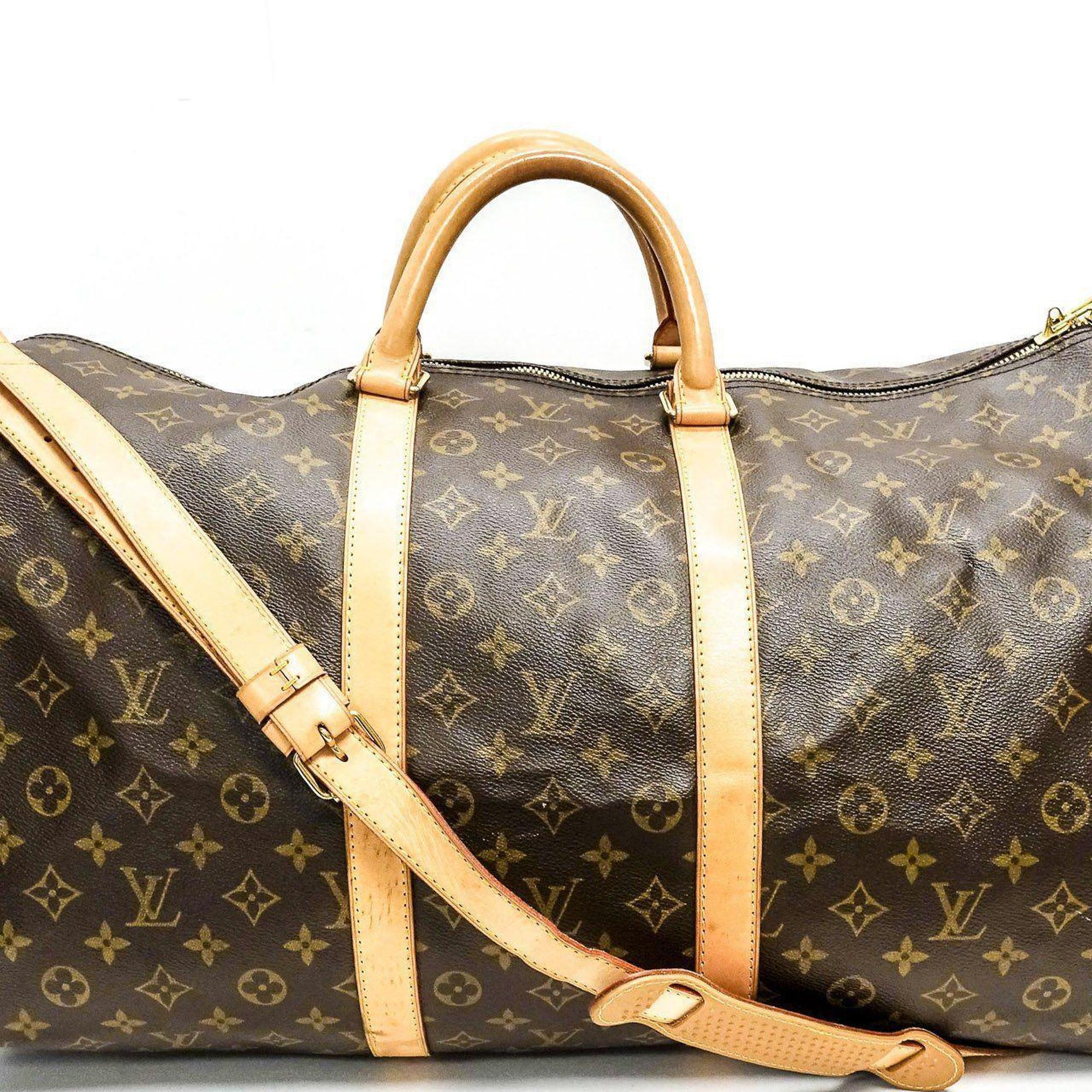 Louis Vuitton Monogram Keepall Bandouliere 55