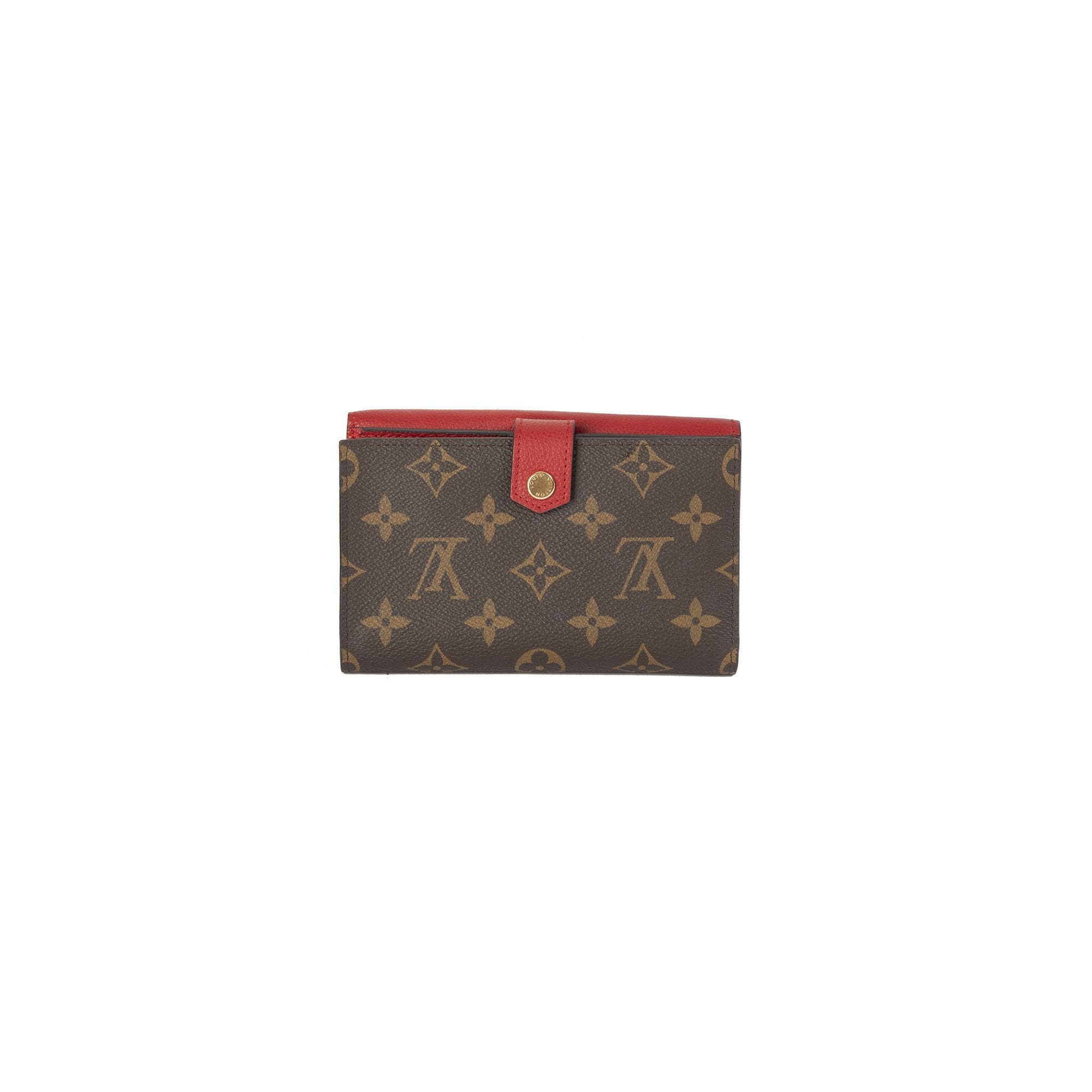 Louis Vuitton Monogram & Leather Pallas Compact Wallet