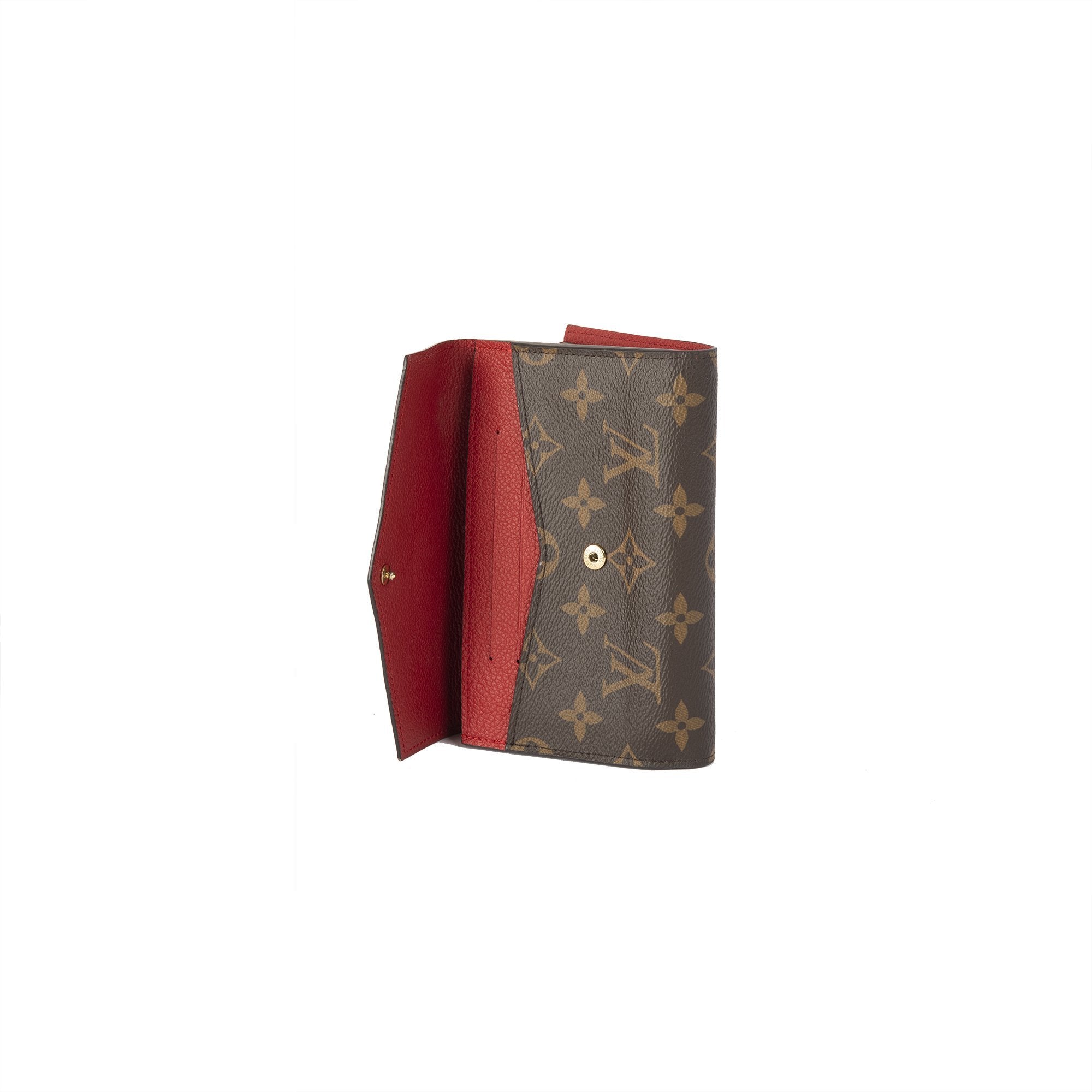 Louis Vuitton Monogram & Leather Pallas Compact Wallet