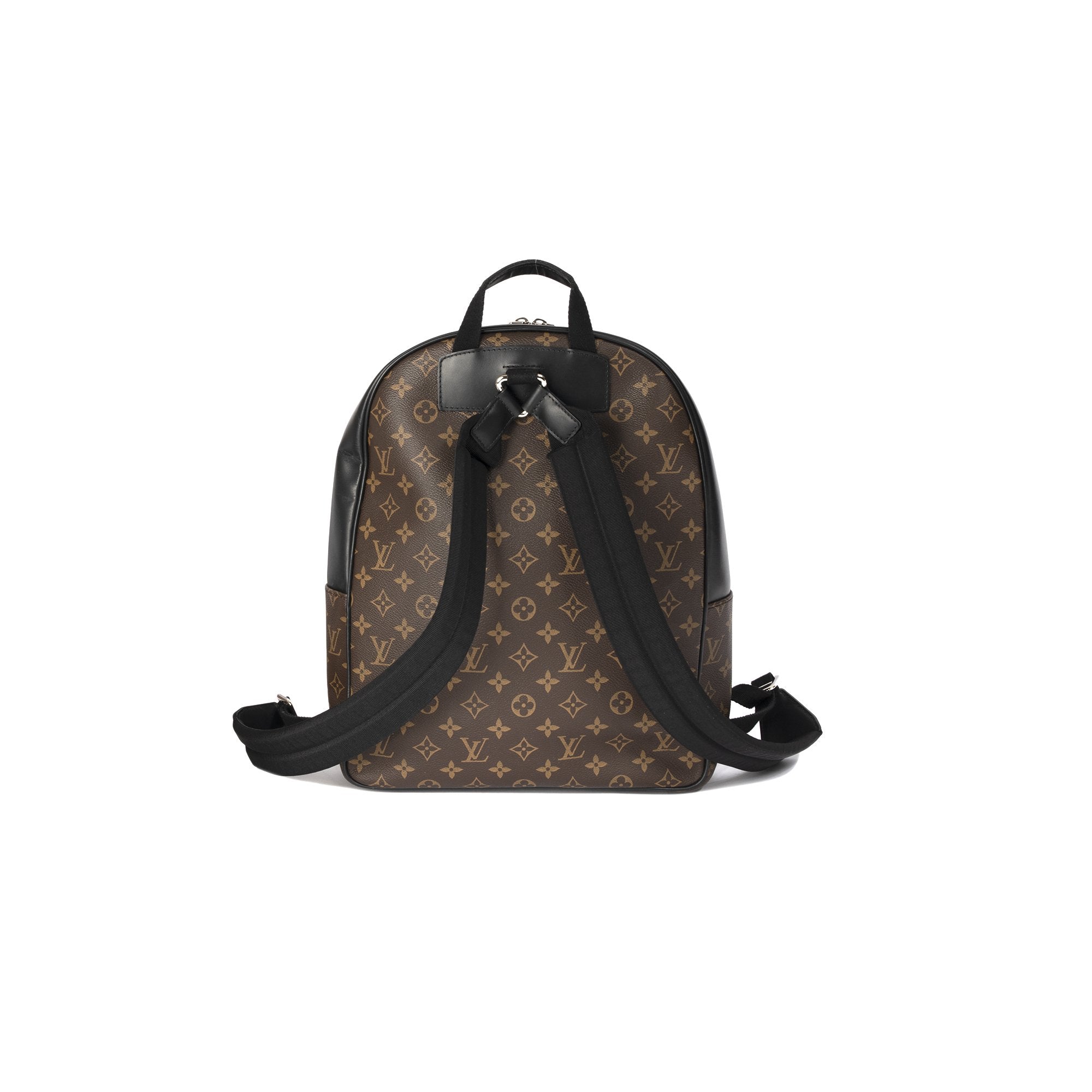 Louis Vuitton Monogram Macassar Josh Backpack w/ Box