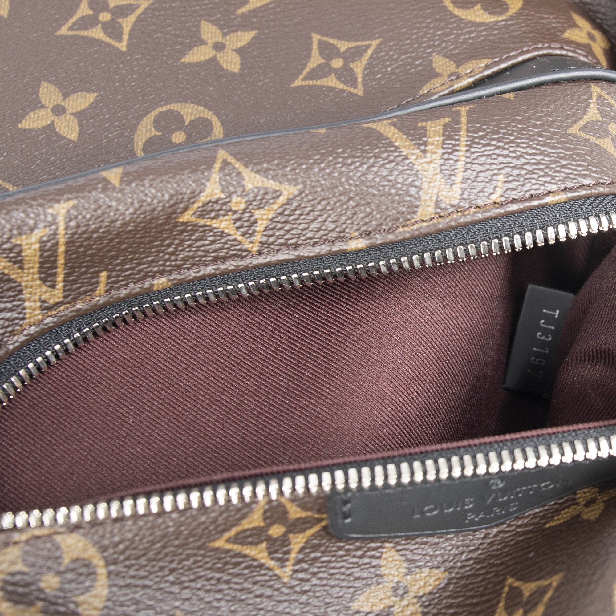 Louis Vuitton Monogram Macassar Josh Backpack w/ Box