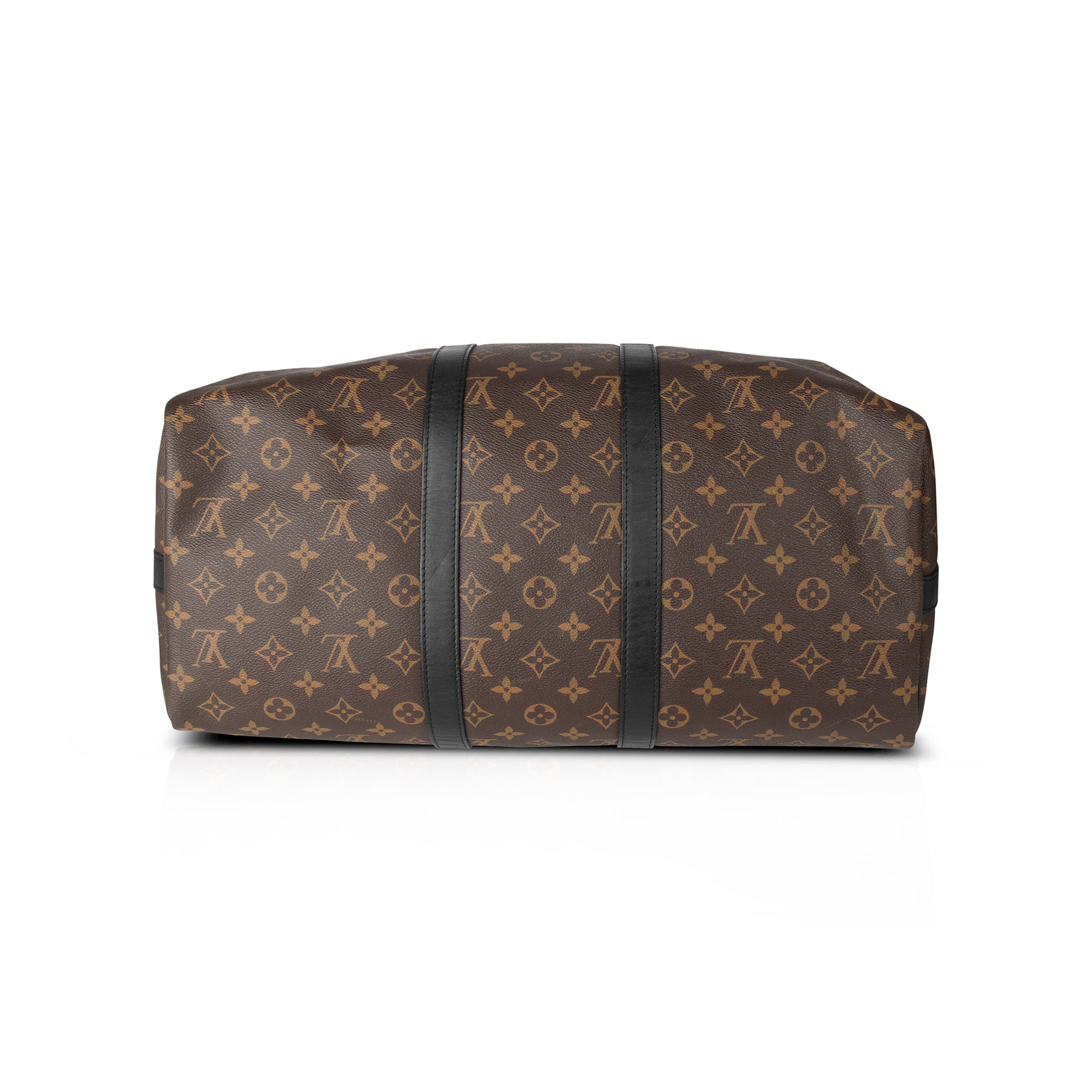 Louis Vuitton Monogram Macassar Keepall Bandouliere 45