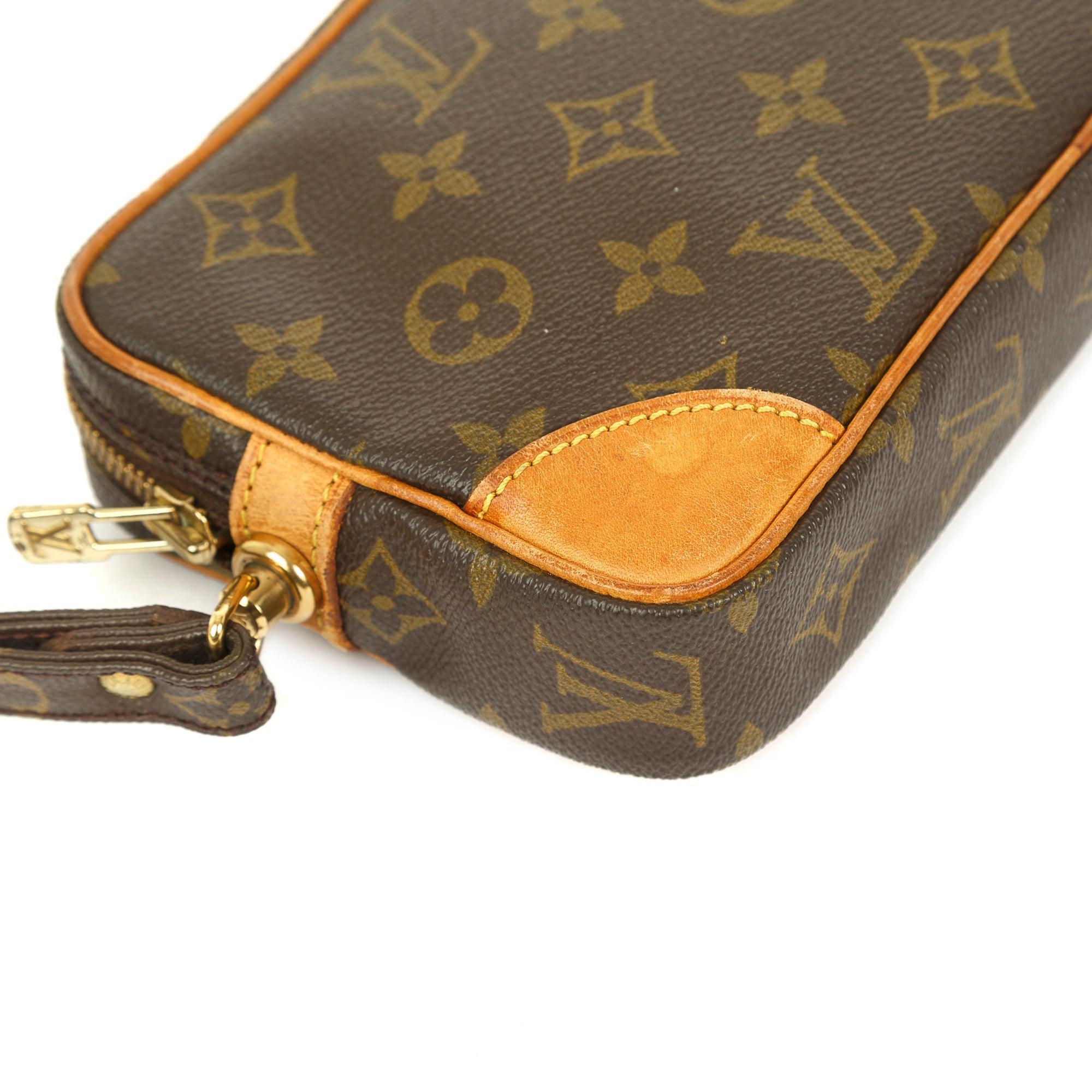 Louis Vuitton Monogram Marly Dragonne PM Clutch