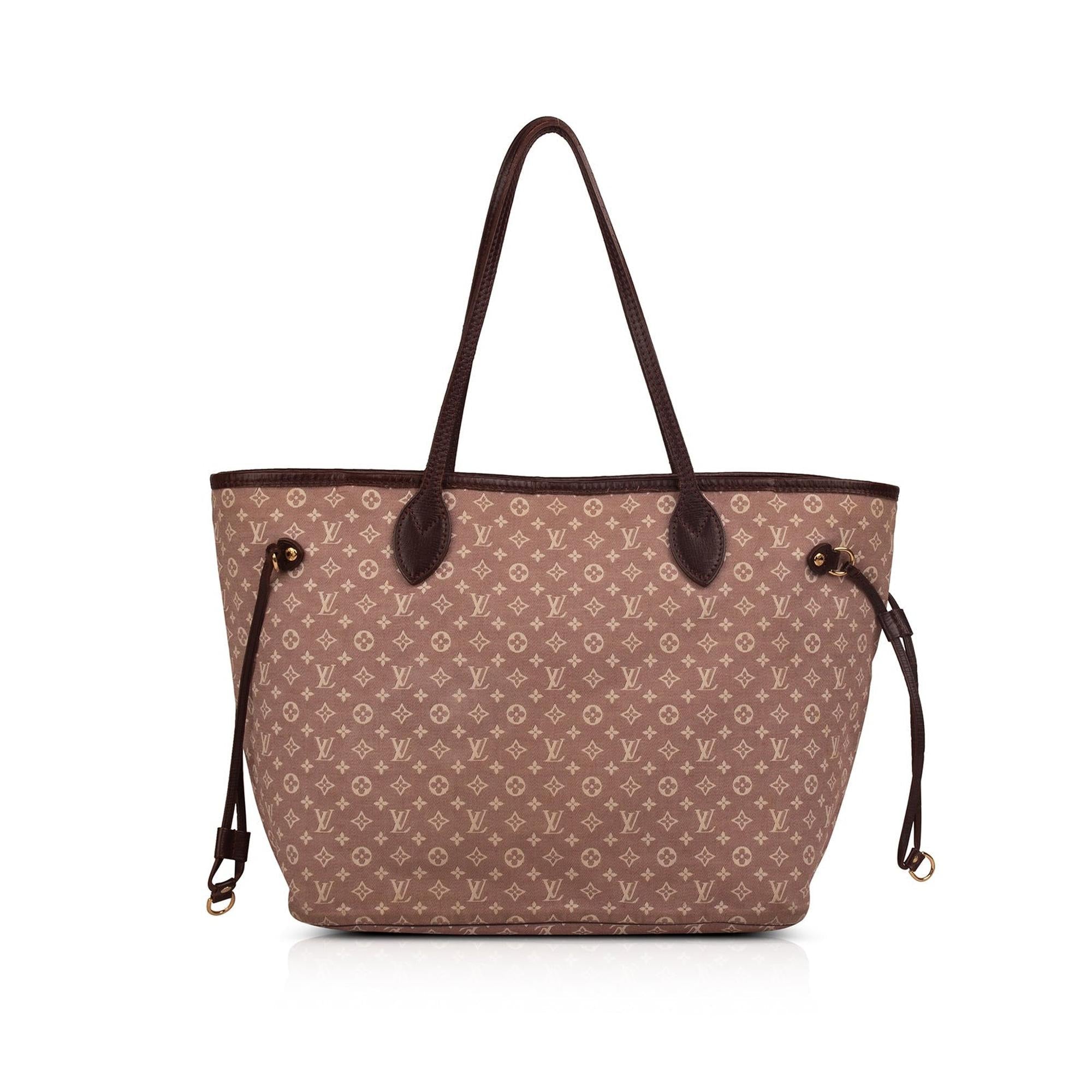 Louis Vuitton Monogram Mini Lin Idylle Neverfull MM