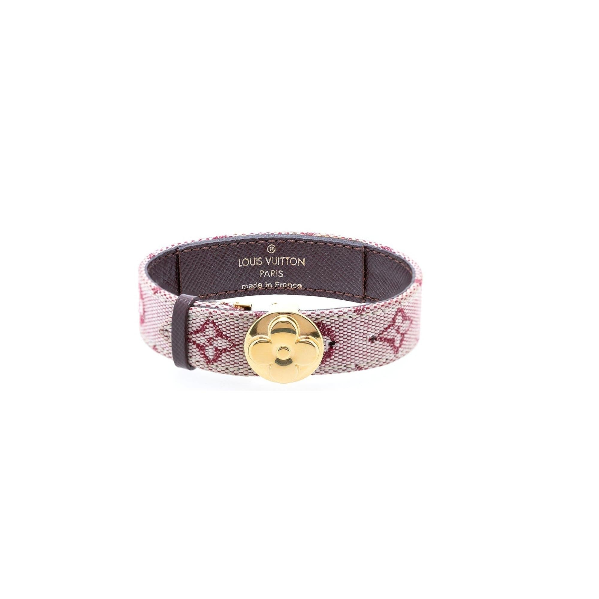 Louis Vuitton Monogram Mini Lin Wish Bracelet