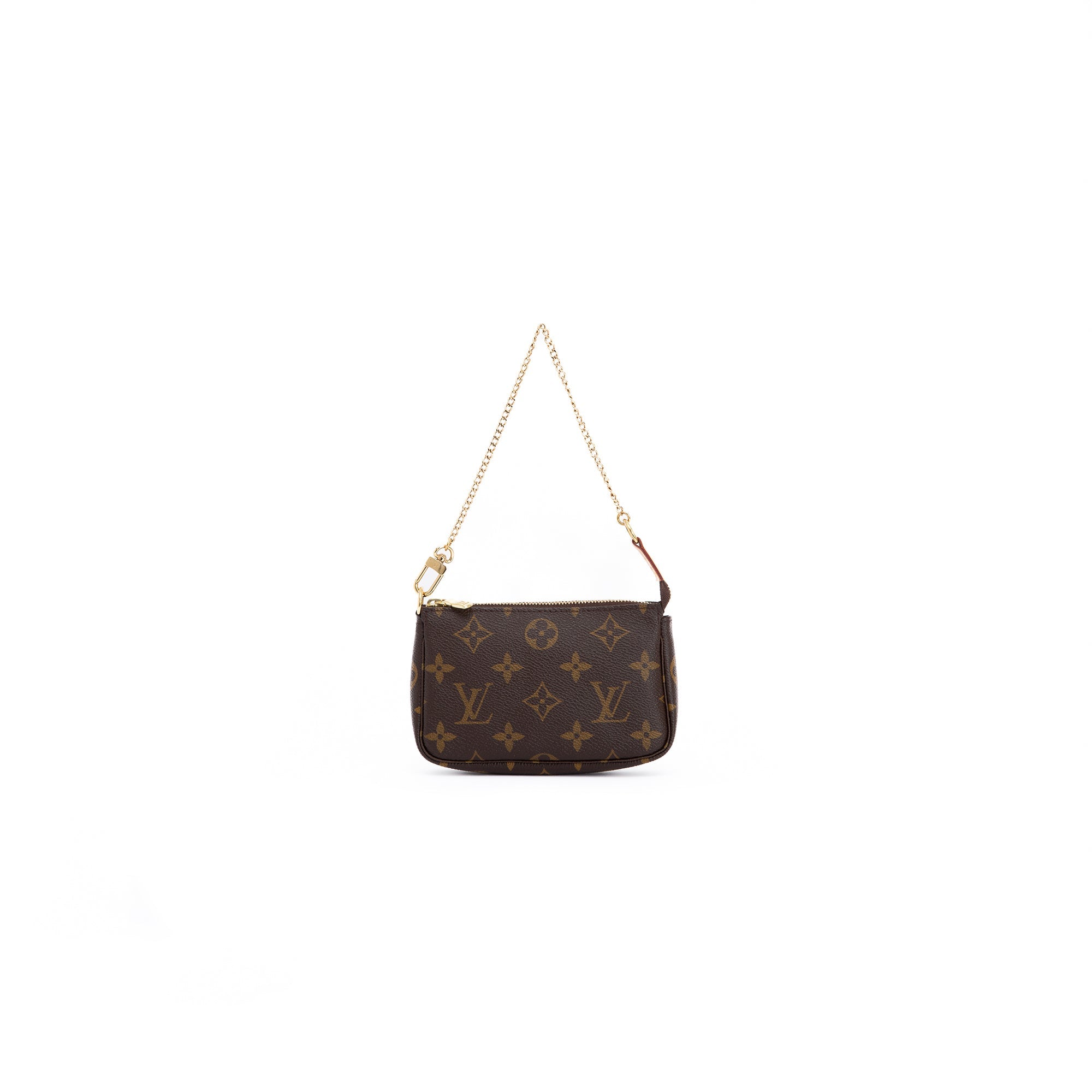 Louis Vuitton Monogram Mini Pochette Accessories w/ Box