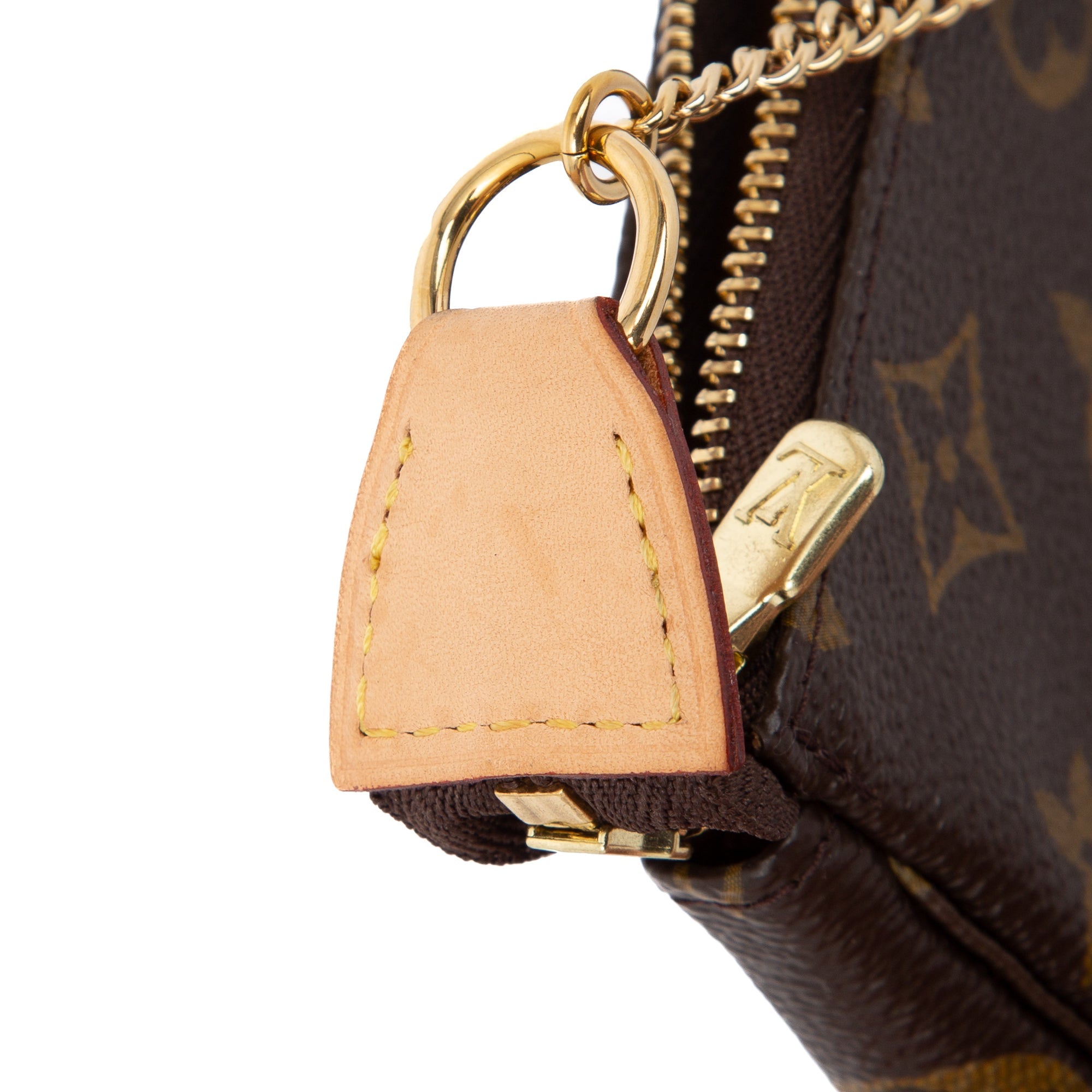Louis Vuitton Monogram Mini Pochette Accessories w/ Box
