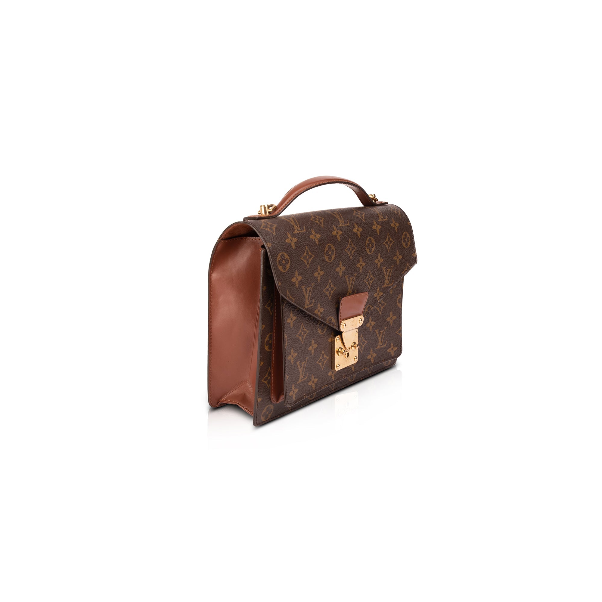 Louis Vuitton Monogram Monceau 28 W/O Shoulder Strap