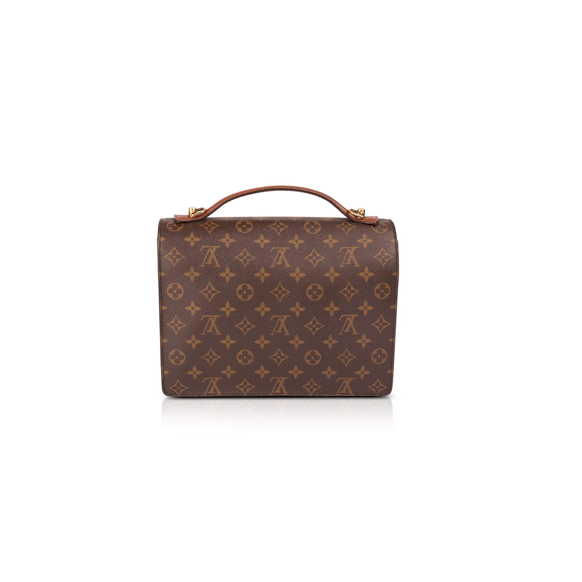 Louis Vuitton Monogram Monceau 28 W/O Shoulder Strap