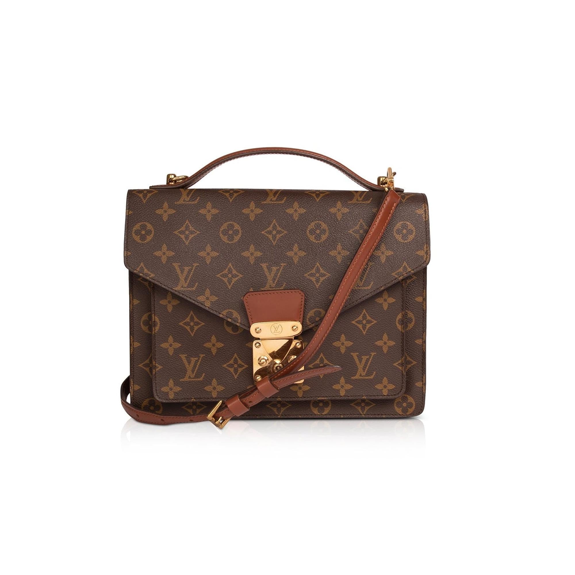 Louis Vuitton Monogram Monceau 28 w/ Strap