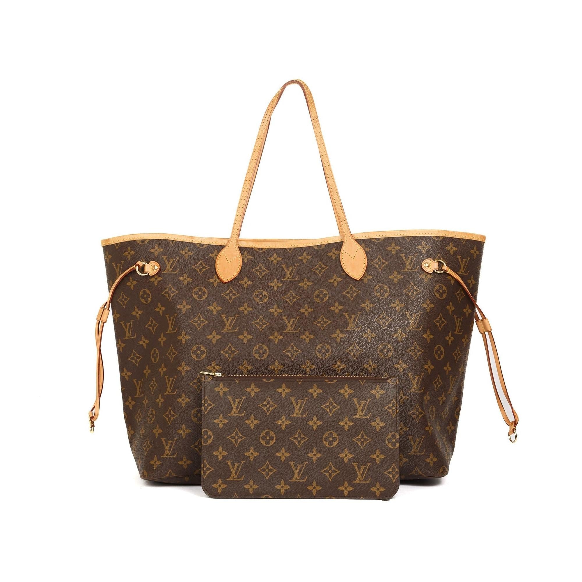 Louis Vuitton Monogram Neverfull GM w/ Pouch
