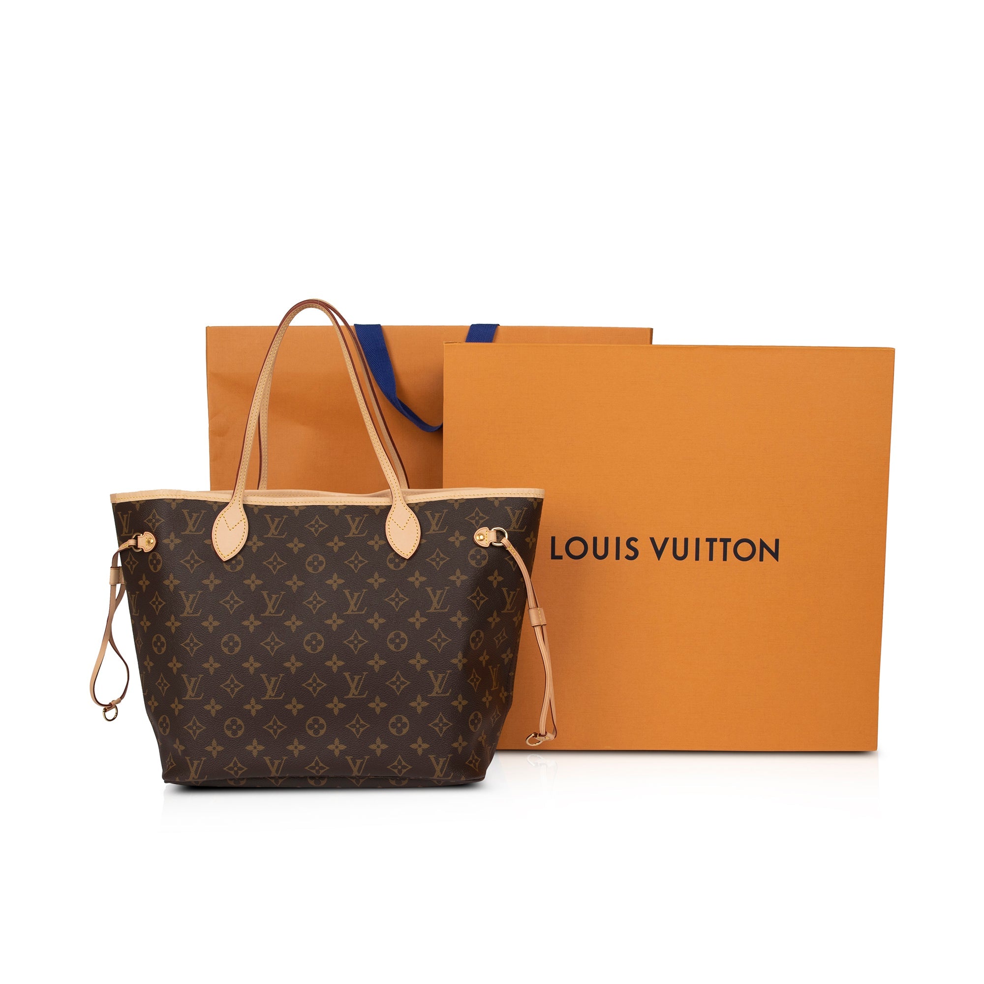 Louis Vuitton Monogram Neverfull MM w/ Box & Receipt