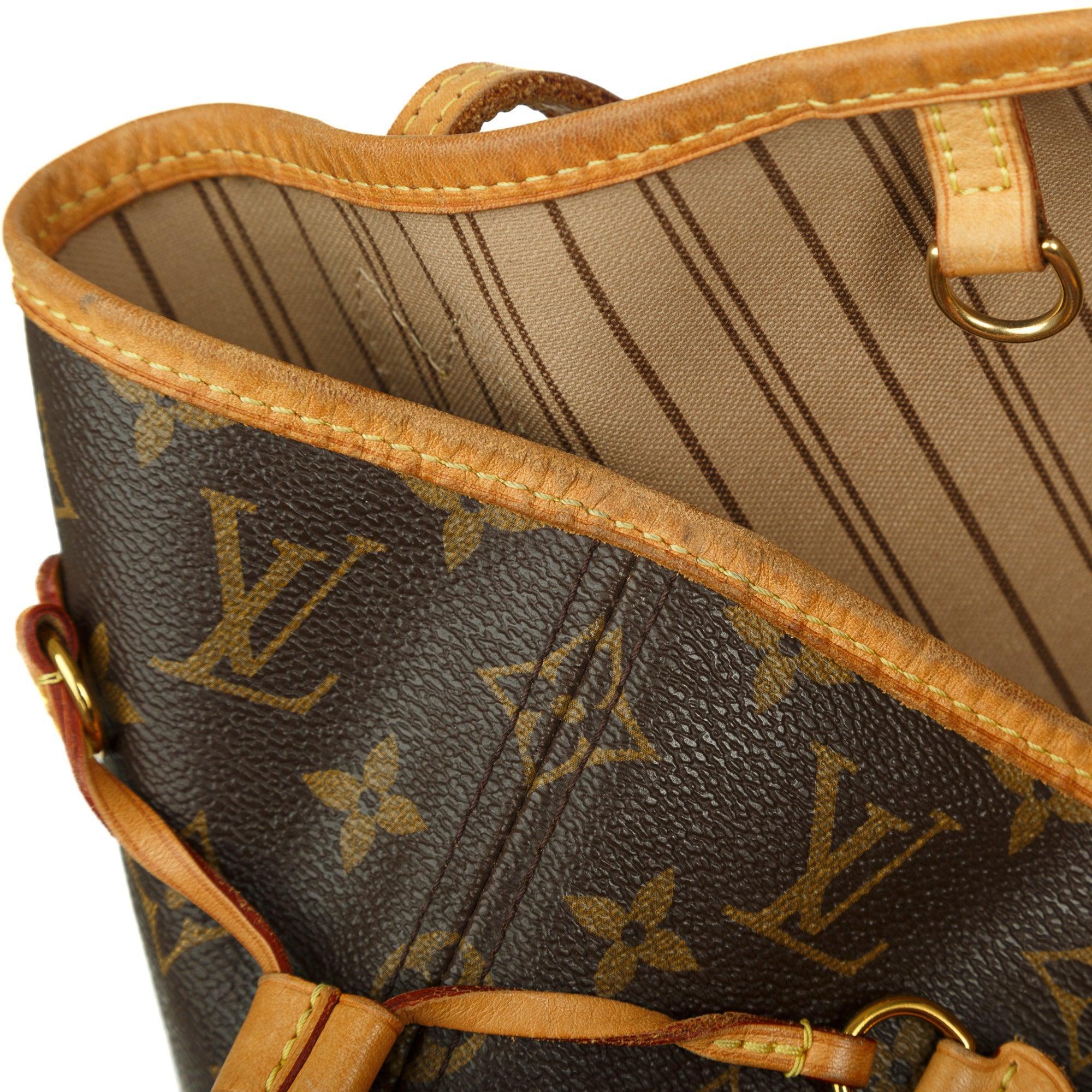 Louis Vuitton Monogram Neverfull MM w/ Pouch