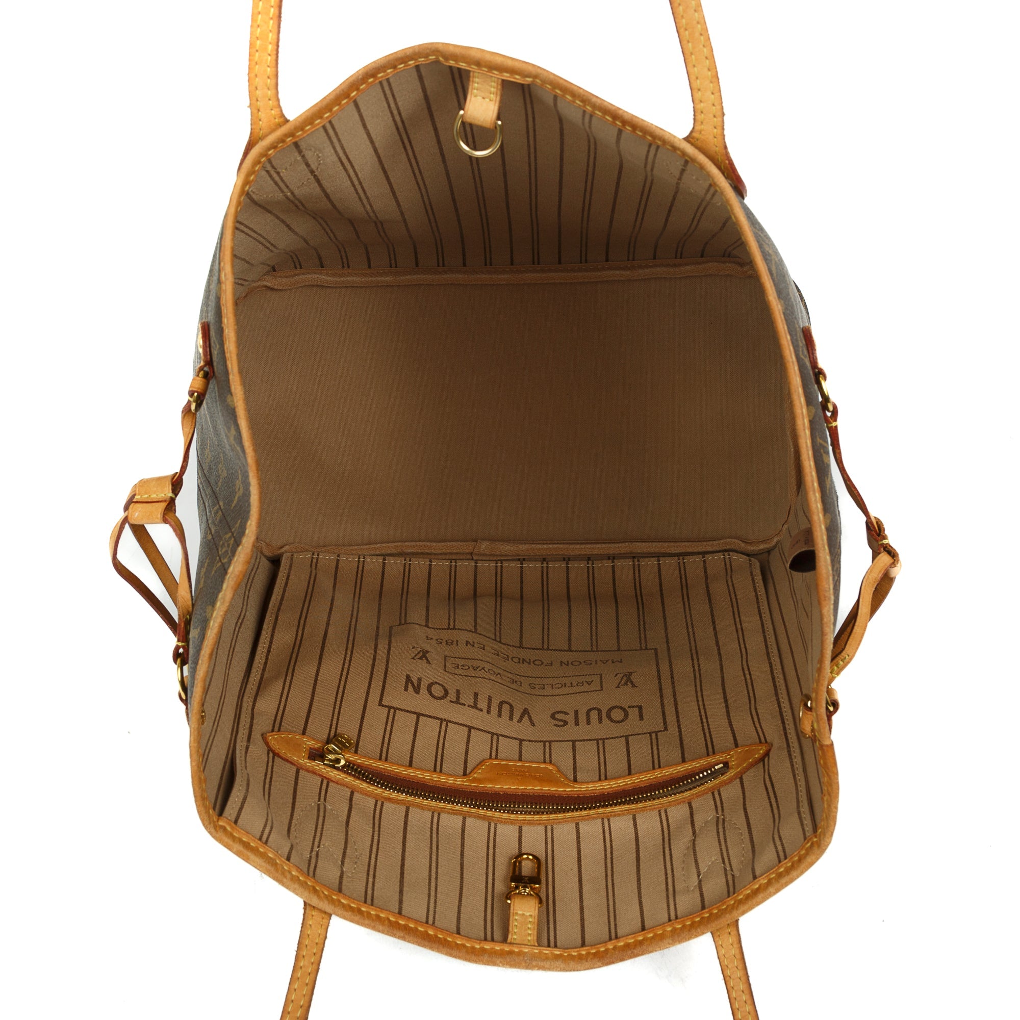 Louis Vuitton Monogram Neverfull MM w/ Pouch