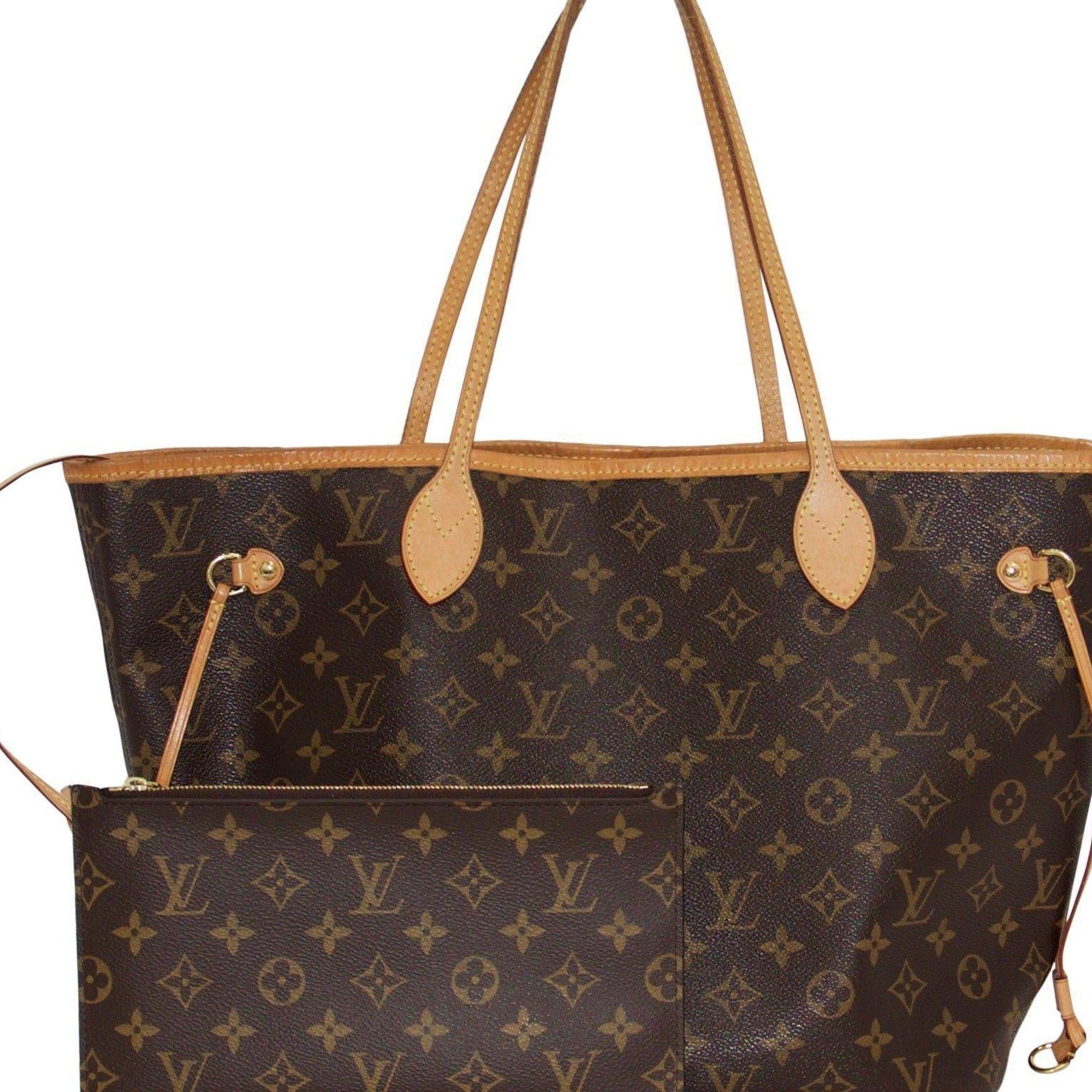 Louis Vuitton Monogram Neverfull MM with Pouch