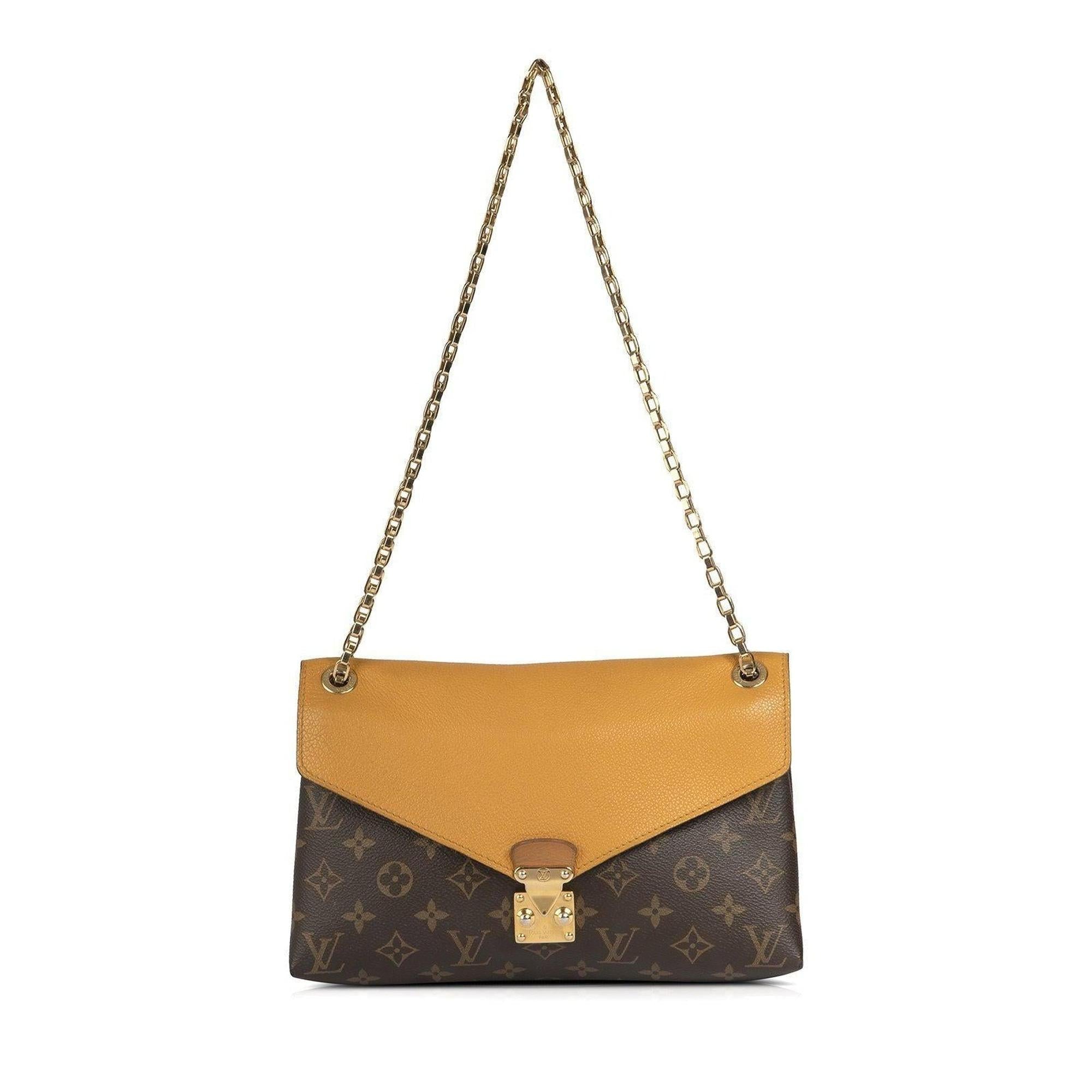 Louis Vuitton Monogram Pallas Chain Bag